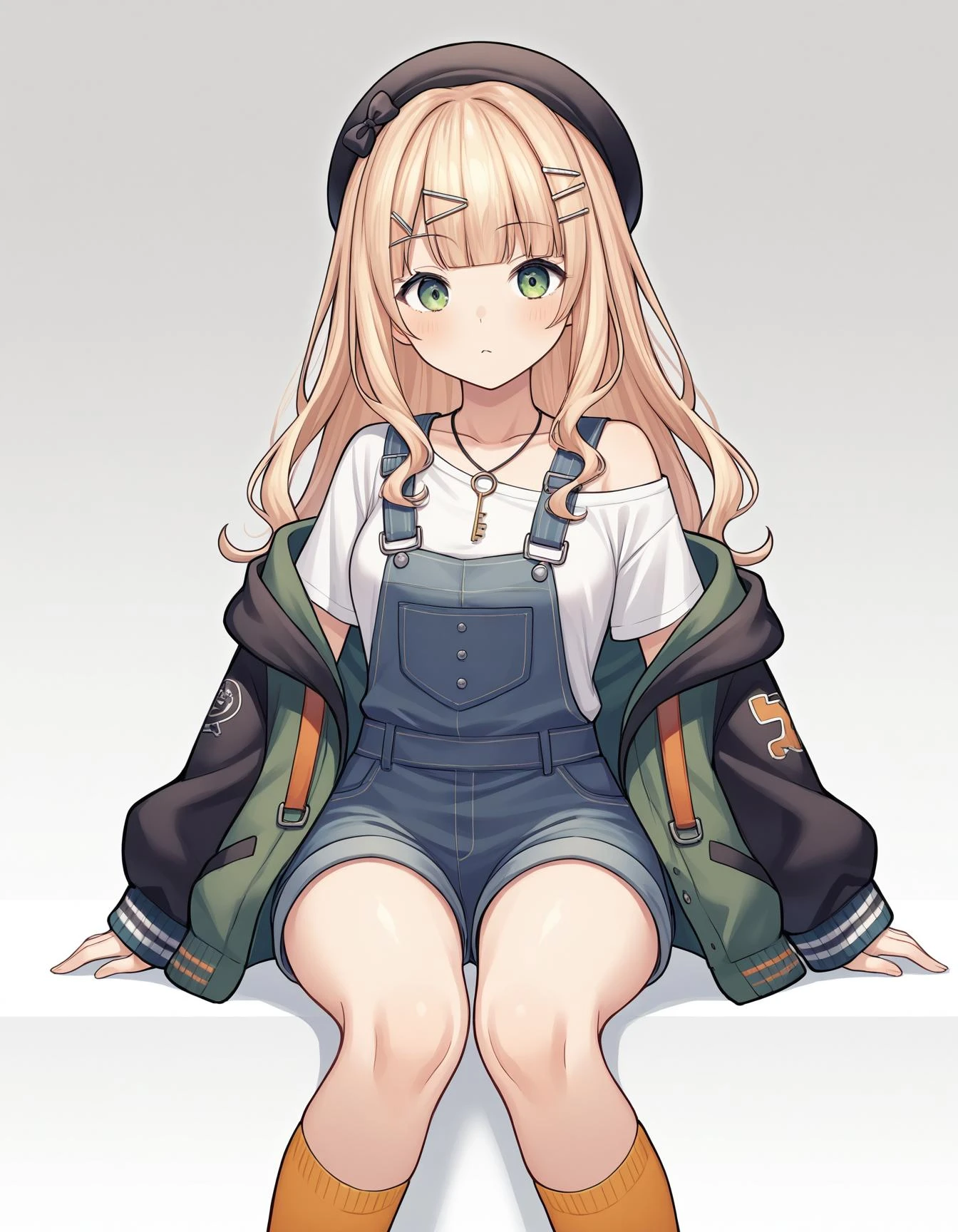 鏑木ろこ サロペット/にじさんじ - kaburaki roco/nijisanji roco-overalls-v1.0