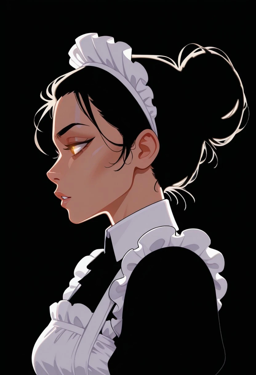 Chameleon clothes black (Pony/Illustrious)