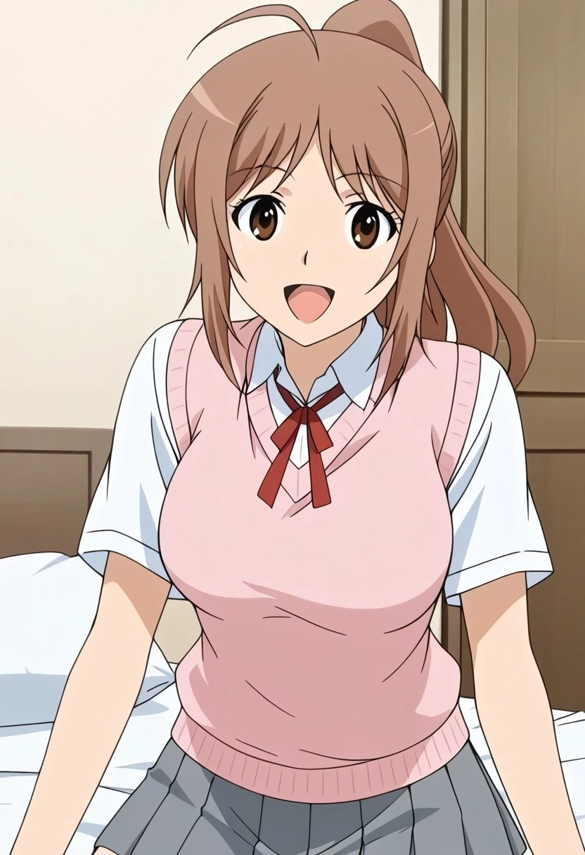 Mia Ogawa / 小川美亜 (Joshikousei no Koshitsuki / 女子高生の腰つき) anime style Illustrious