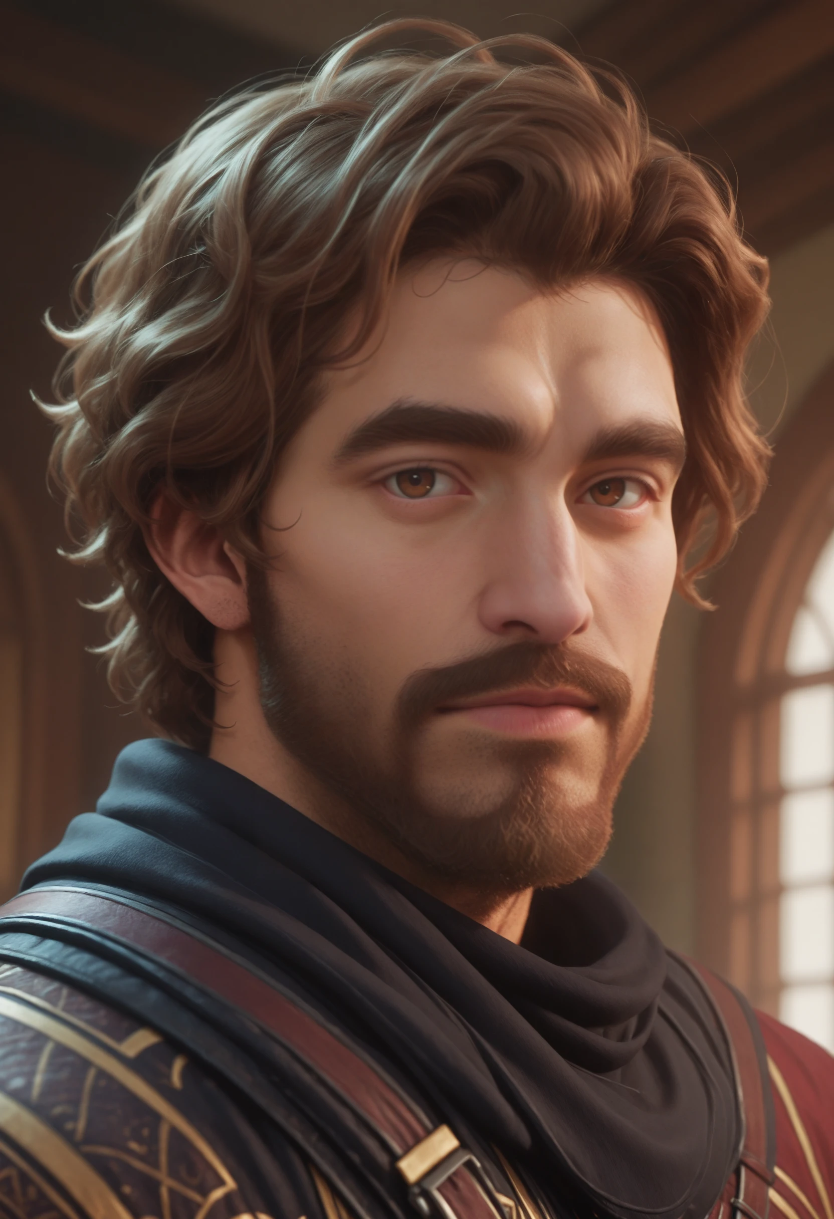 masterpiece, very aesthetic, best quality, absurdres, newest,
<lora:ILE3Gustav:1.0>
E3Gustav, 1boy, male focus, short hair, brown hair, brown eyes, beard, looking at viewer, portrait