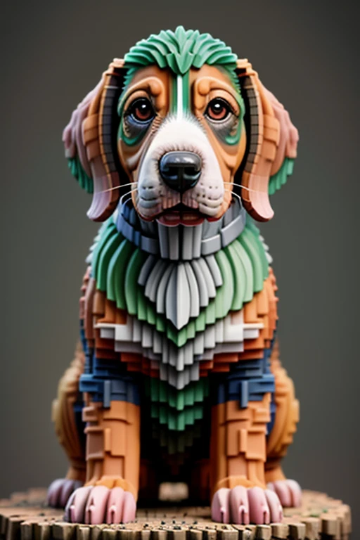 style of ral-3dcubes, Airbrush painting, Fairy-Tale, POV shot of a Unattractive Basset Hound Puppy, Visual novel, Frightening, Bloomcore, Zoom lens, <lora:ral-3dcubes-sd15_epoch_9:0.75>, located artistic, aesthetic, fine detail, cinematic, perfect background, colorful