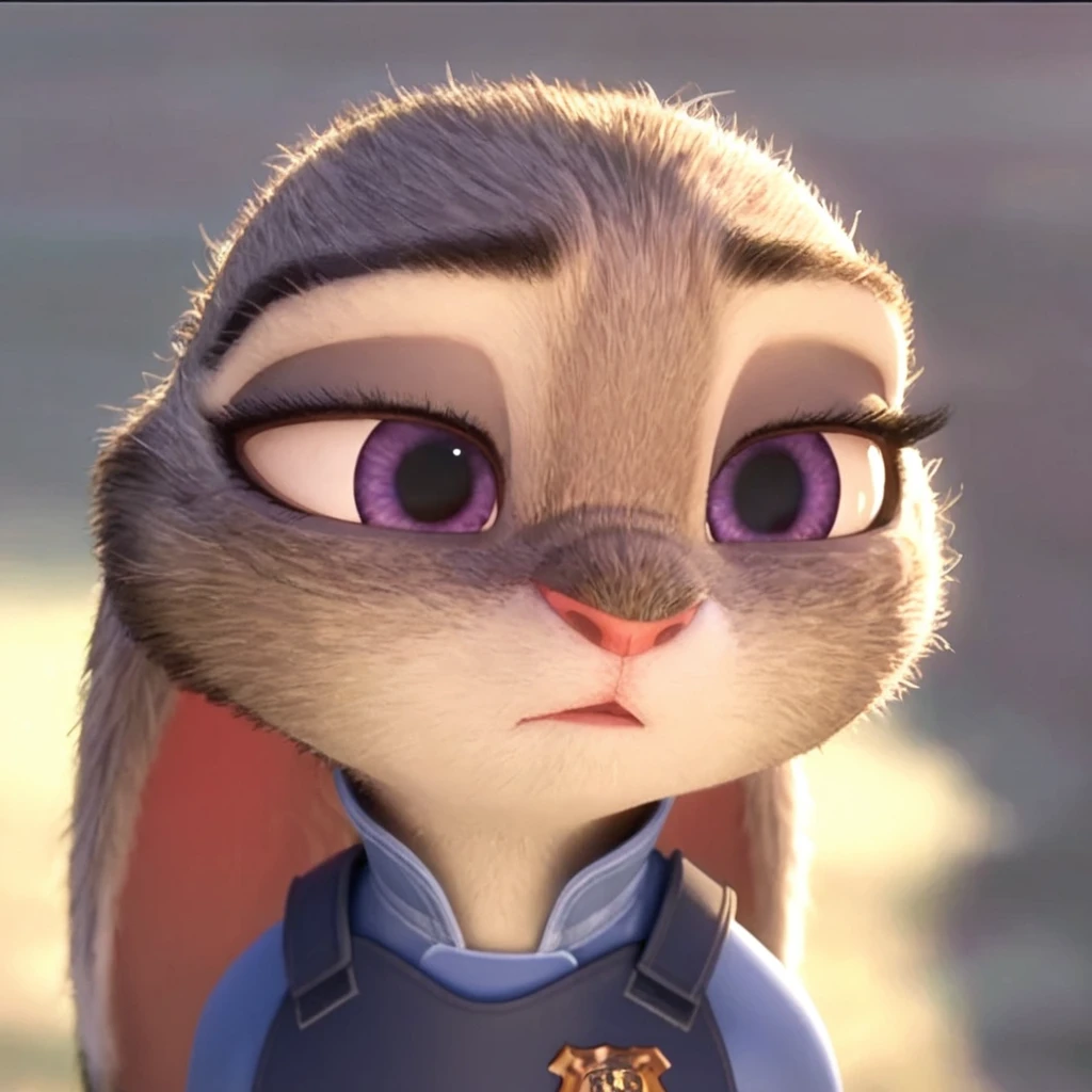 <lora:judyhopps-v3-Yiffy:0.8> judyhopps, solo, portrait, BREAK best quality, high quality, masterpiece