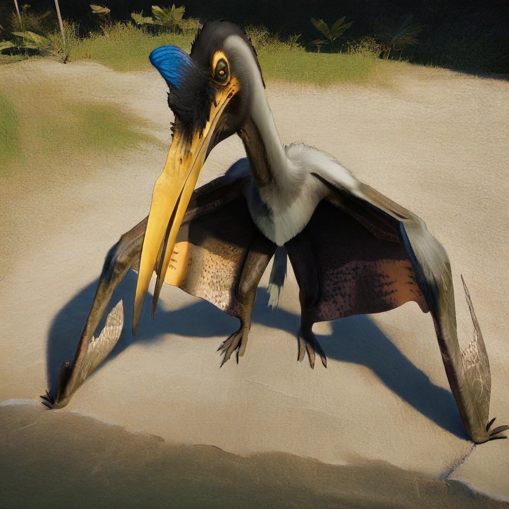 quetzalcoatlus (Jurassic world) V1