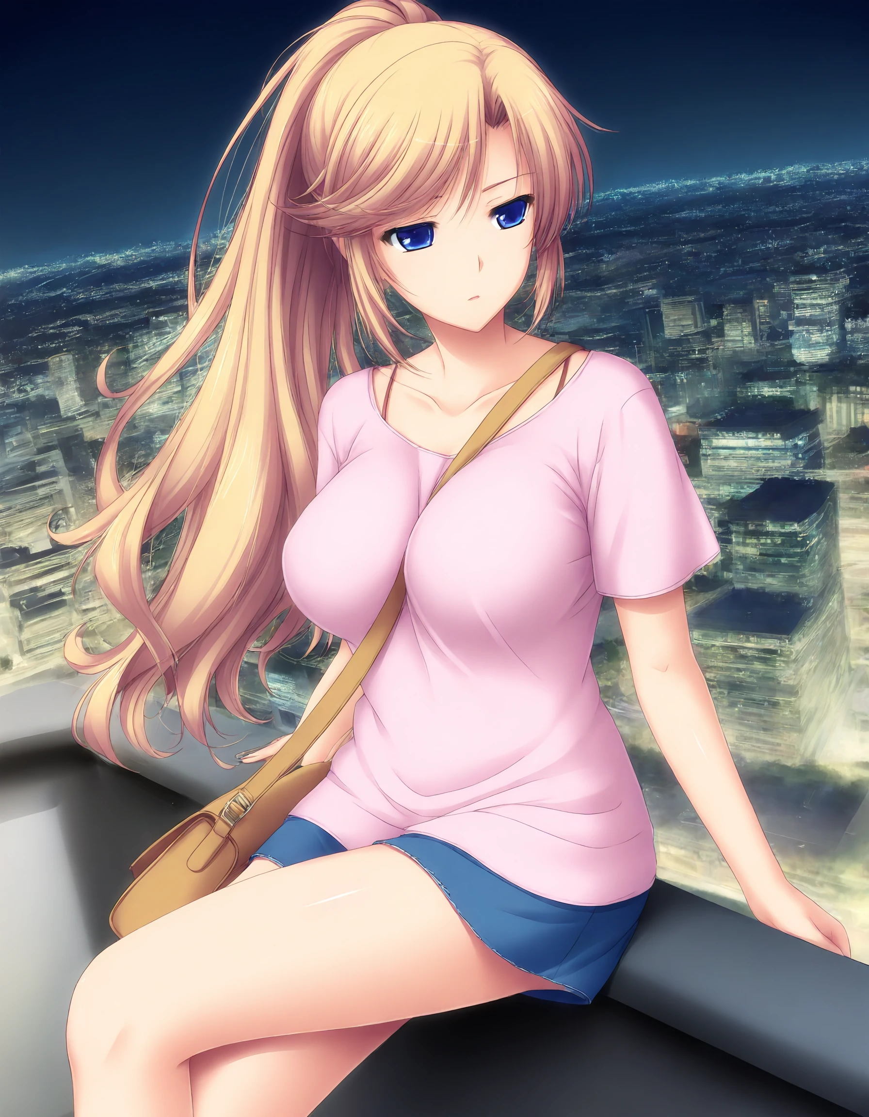 masterpiece, best quality, amazing quality, ultra detail, good anatomy, good hand,
BREAK 1girl, posing, casual, in city, <lora:pai-sura-illustrious:0.7> pai-sura, breasts emphasis, slant bag, bag strap passing between breasts,
BREAK <lora:Suzusaki-Kotori chu×pet (Atelier Kaguya)-illustrious:0.9> Suzusaki-Kotori, blond hair, long hair, blue eyes, large breasts, ponytail, high ponytail