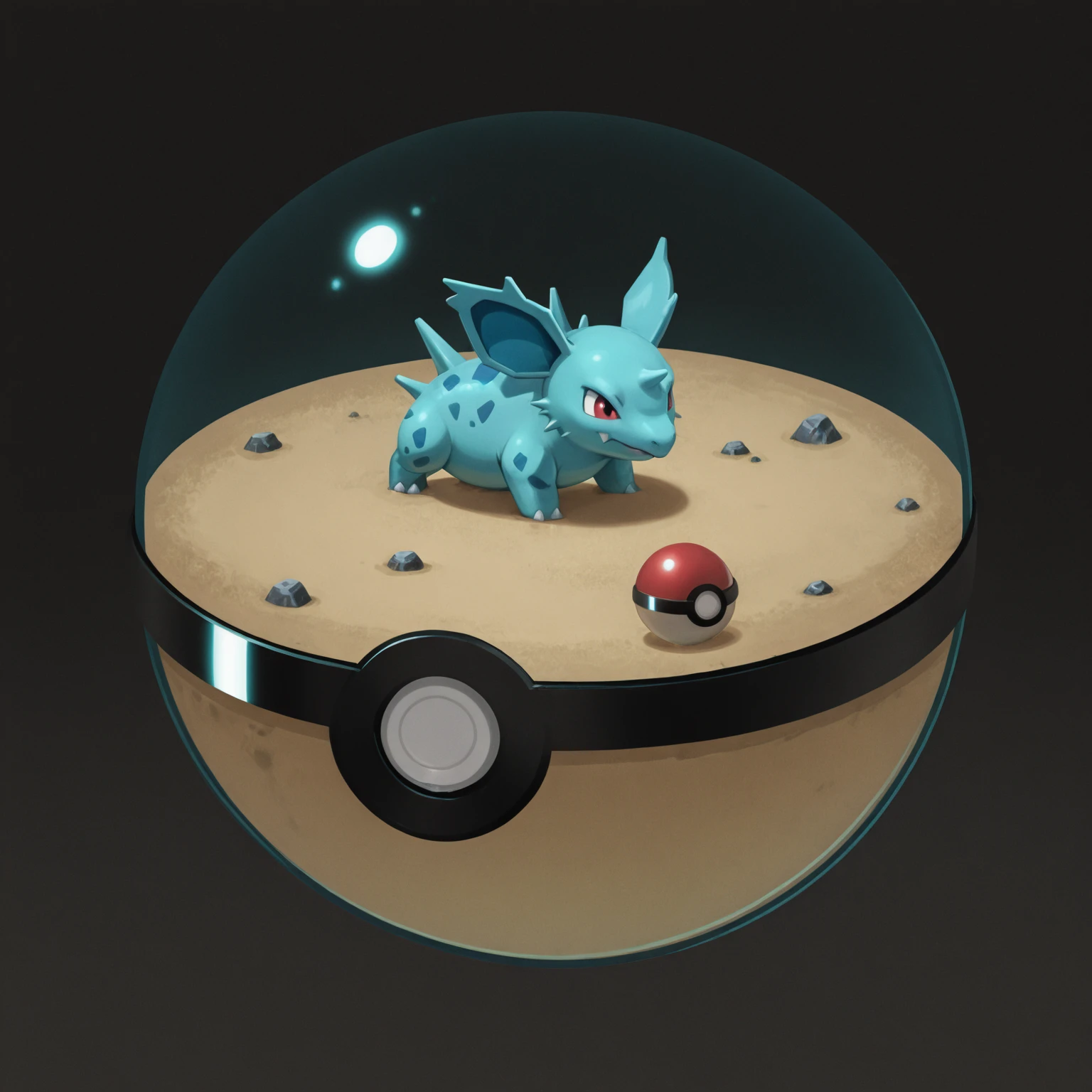 masterpiece, best quality, amazing quality, <lora:Inside_pokeball_buns:0.7> 1ns1d3pok3ball, pokeball, pokemon (creature), no humans, Nidorina, masterpiece, best quality, amazing quality