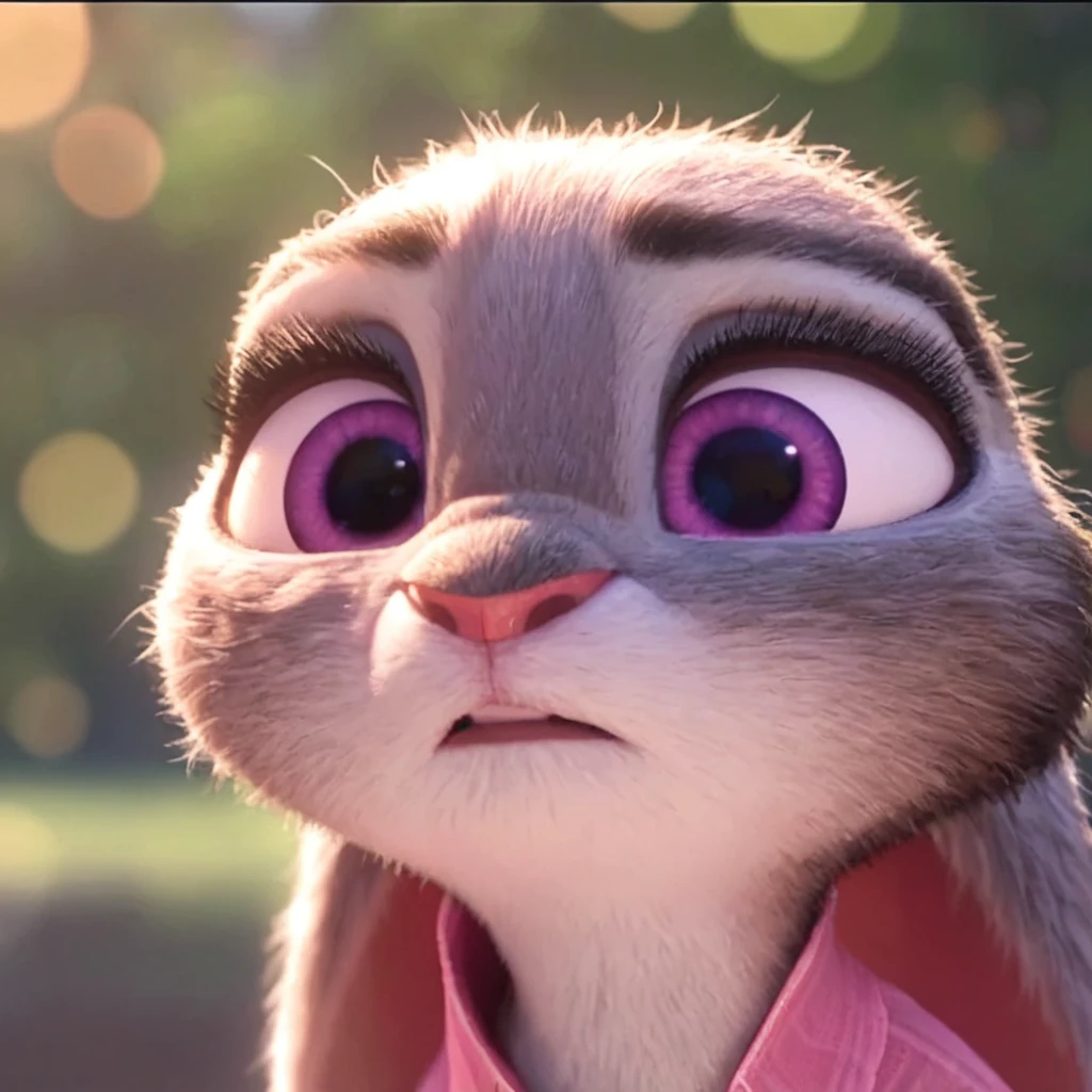 <lora:judyhopps-v3-Yiffy:0.8> judyhopps, judyfrm, pink shirt, solo, portrait, depth of field, bokeh, BREAK best quality, high quality, masterpiece