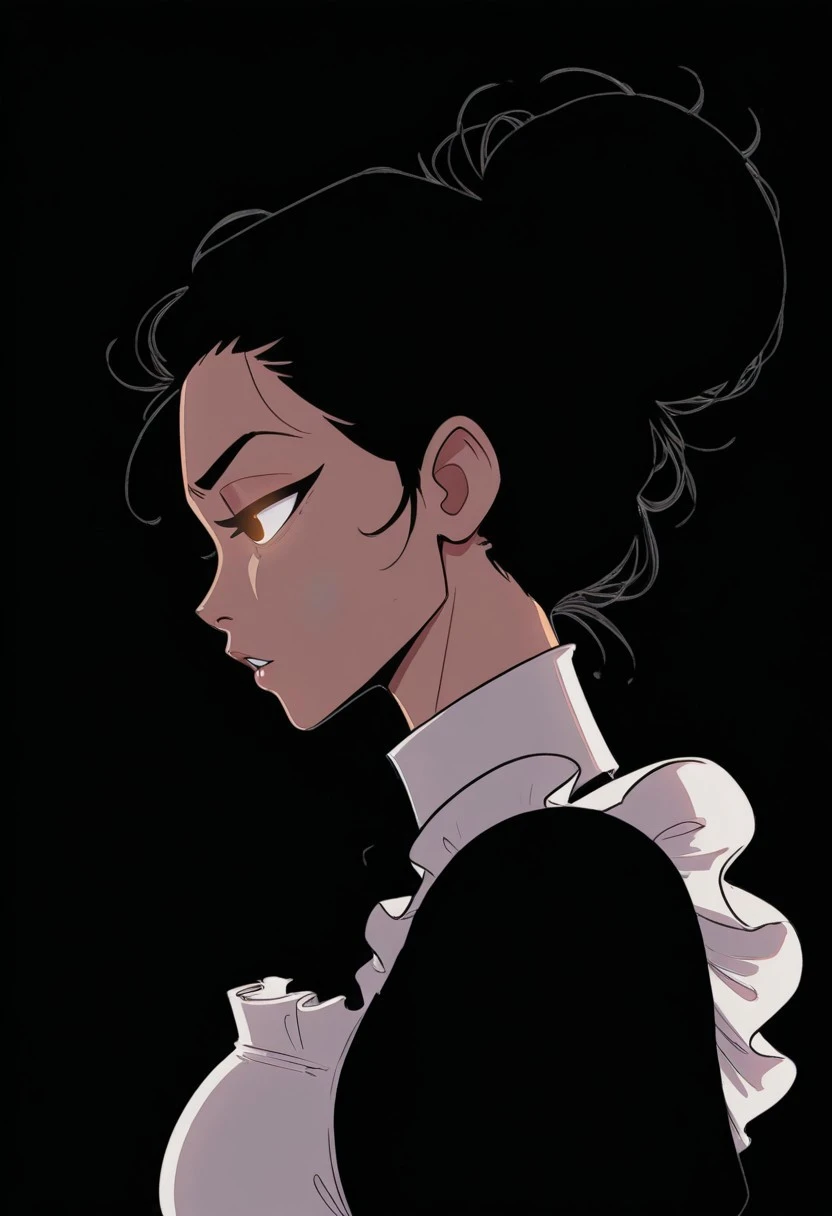 Chameleon clothes black (Pony/Illustrious)
