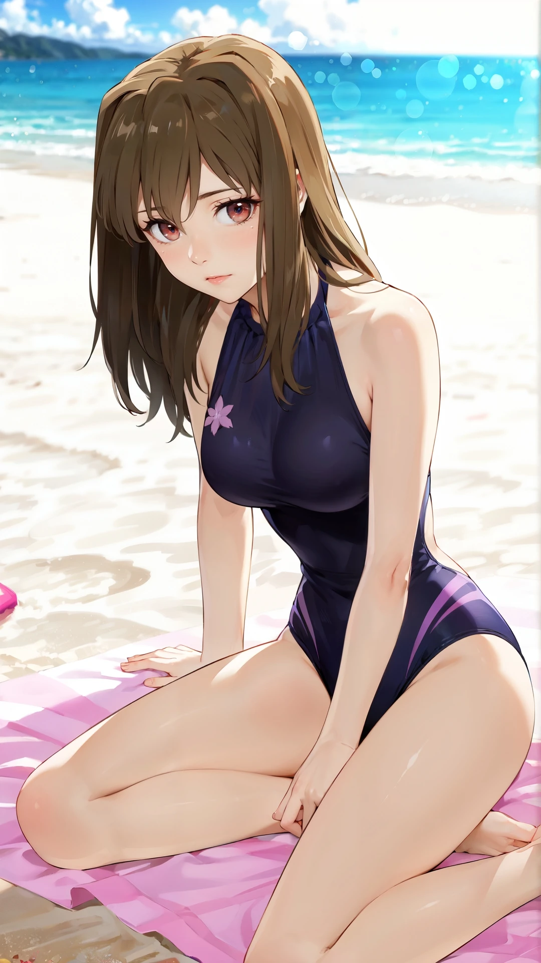 (1 cute girl), age 15, black hair, (flat chest), (ripped body:1.3),
BREAK,
Embarrassed,Blush,Nose Blush,
BREAK,
(leotard swimsuit),
Break,
(lying on back:1.3, bed, arms up behind head:1.3),
BREAK,
(8k, best quality, raw photo),(masterpiece:1.4),(high resolution:1.4),highly detailed, perfect lighting,