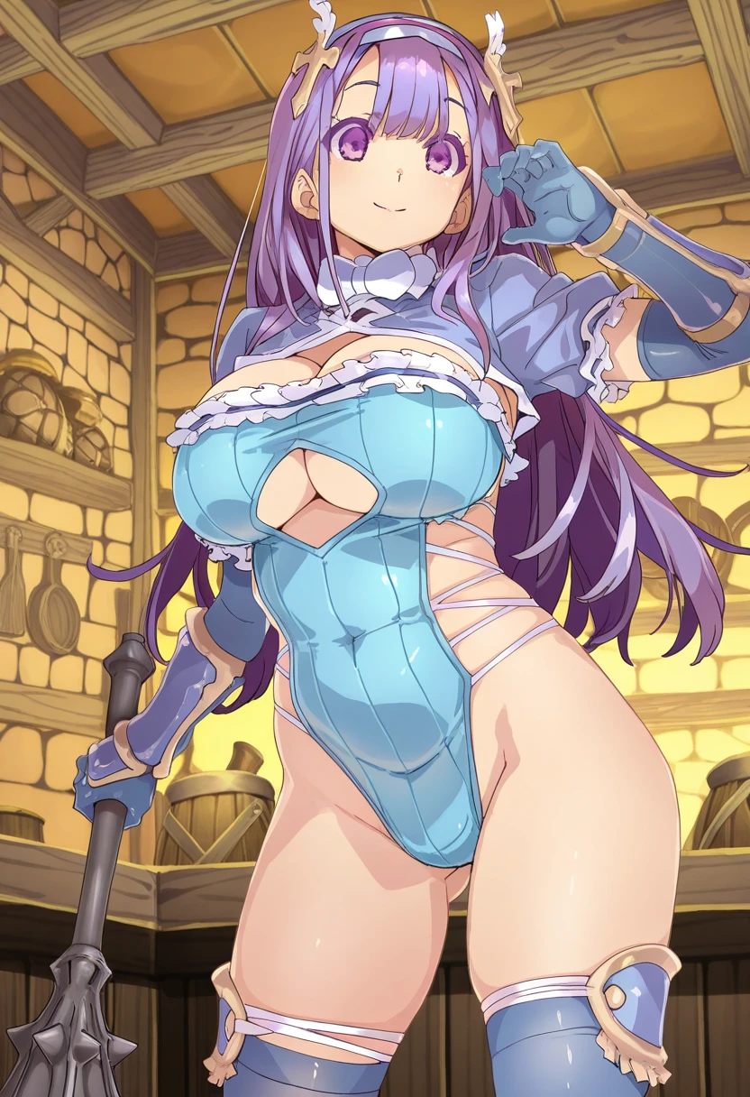 score_9, score_8_up, score_7_up, source_anime, Expressiveh, BREAK 1girl, minamotono_raikou_\(Fate\), parted bangs, purple eyes, purple hair, long hair, hime cut, forehead, arm guards, armor, belt, bikini, choker, collarbone, navel, purple bikini, stomach, swimsuit, thighs,, looking at viewer, puffy nipple, covered nipple, on beach, seaside, BREAK 1boy, (faceless male), size difference, breasts, stealth fingering, fingering, dripping, netorare, cheating\(relationship\), cowboy shot, close up, (multiple views), ass, (groping), panel rayout