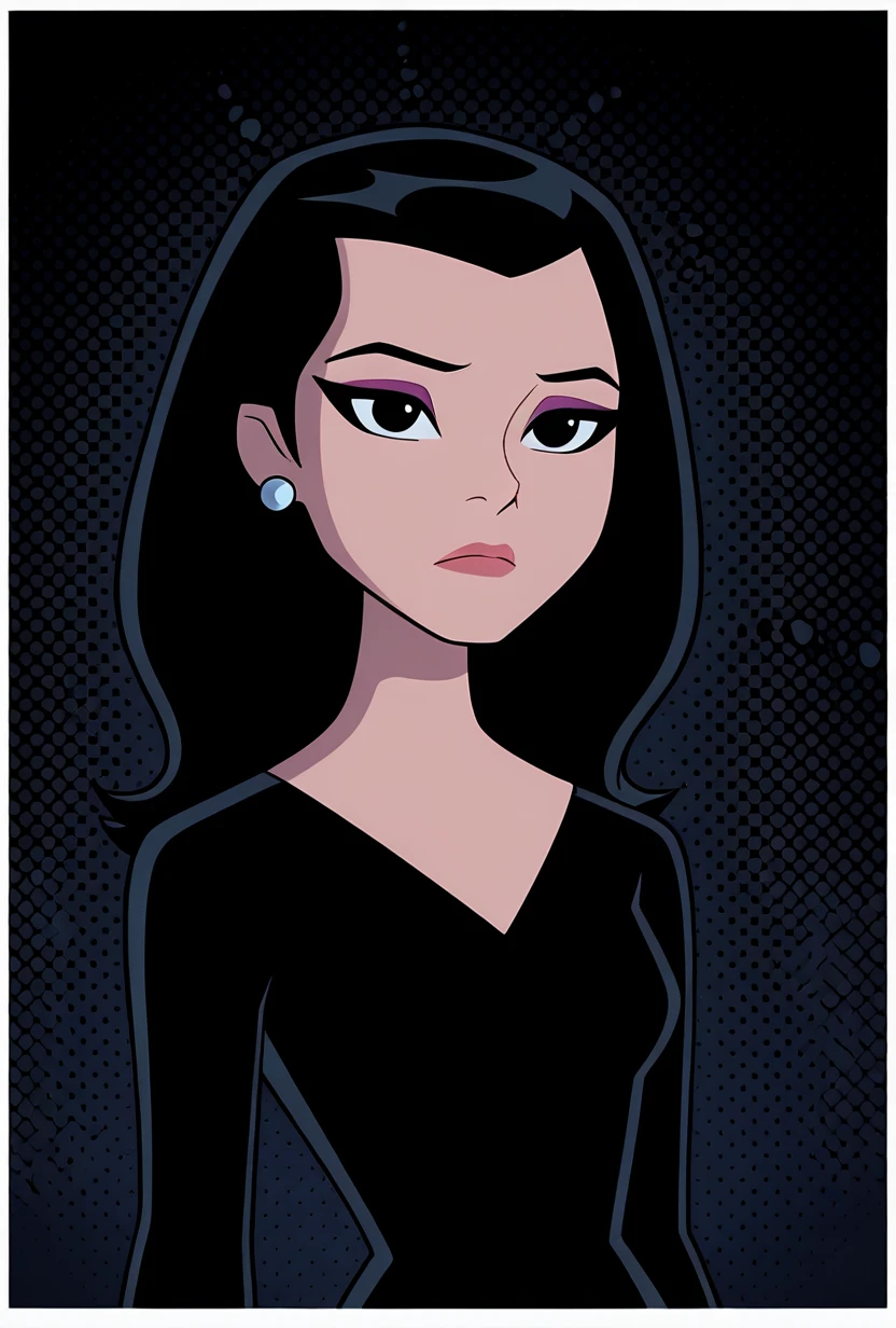 Sylvia Plath in cartoon board game style mafia with dark beige and green background 
