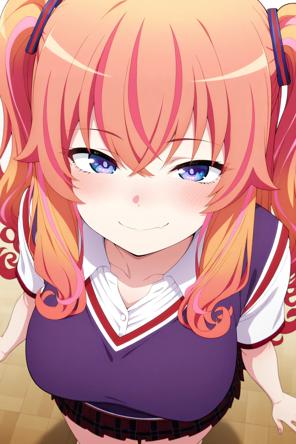 masterpiece, best quality, amazing quality, very aesthetic, absurdres, ultra detailed,
<lora:il_contrast_slider_d1 (ЦÐÐТ ÐÐРТÐÐÐÐ):-0.8>
<lora:Makina Agatsuma:0.8> makina_agatsuma, 1girl,
smile,
view from above, body is visible, medium breasts are visible from under the shirt,,