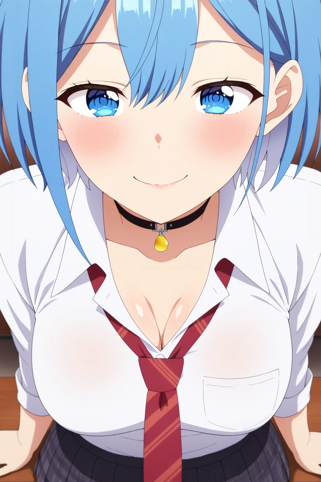 masterpiece, best quality, amazing quality, very aesthetic, absurdres, ultra detailed,
<lora:il_contrast_slider_d1 (ЦÐÐТ ÐÐРТÐÐÐÐ):-0.8>
<lora:Himari Inuzuka:0.8> himari_inuzuka, 1girl,
portrait, smile,
view from above, body is visible, medium breasts are visible from under the shirt,,