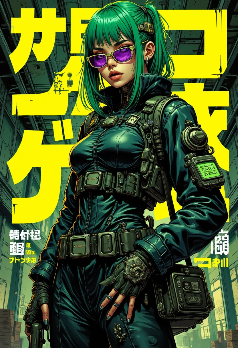 YFG Fonts - Japanese Manga Posters [Flux] Flux.1 D v1.0