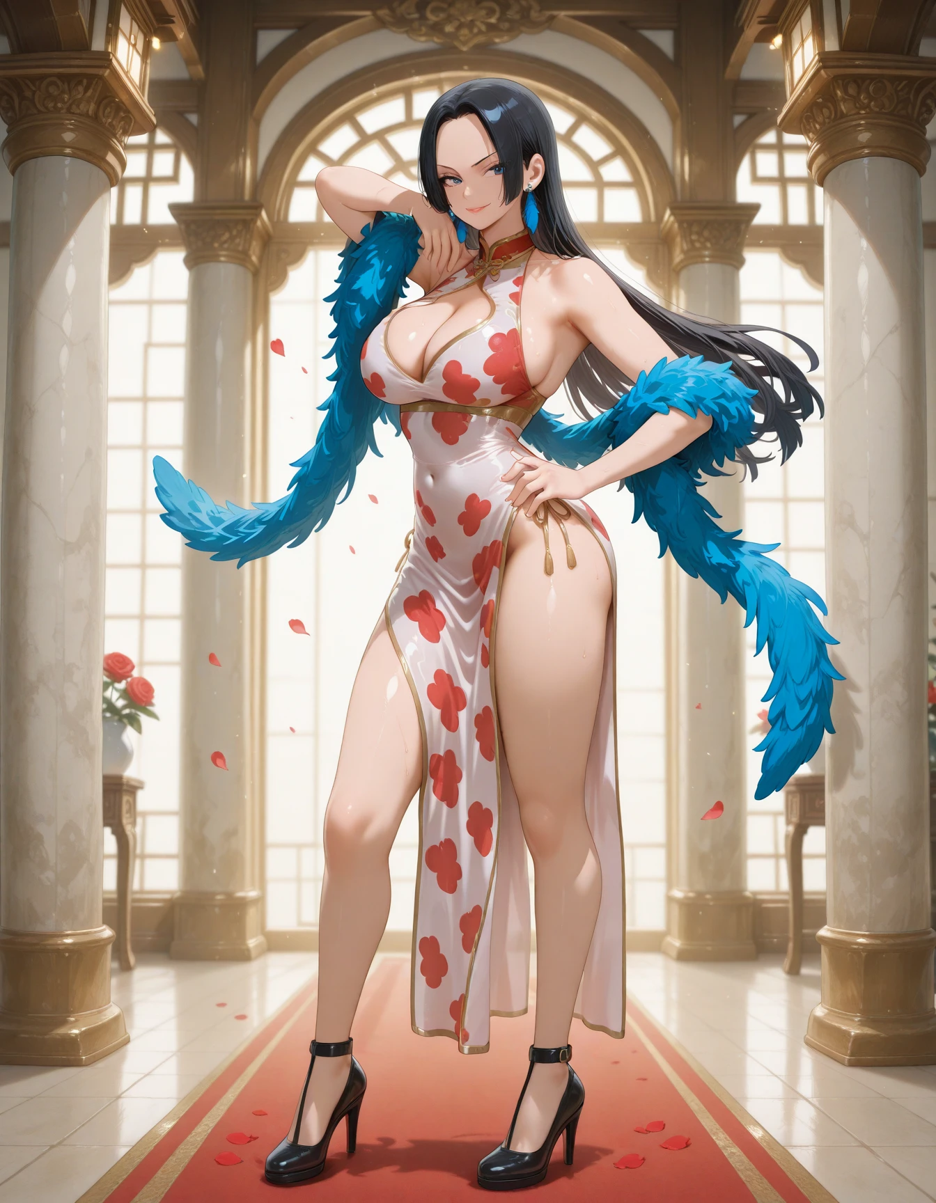 (Commission) Boa Hancock - China Dress Outfits [IllustriousXL] v1.0