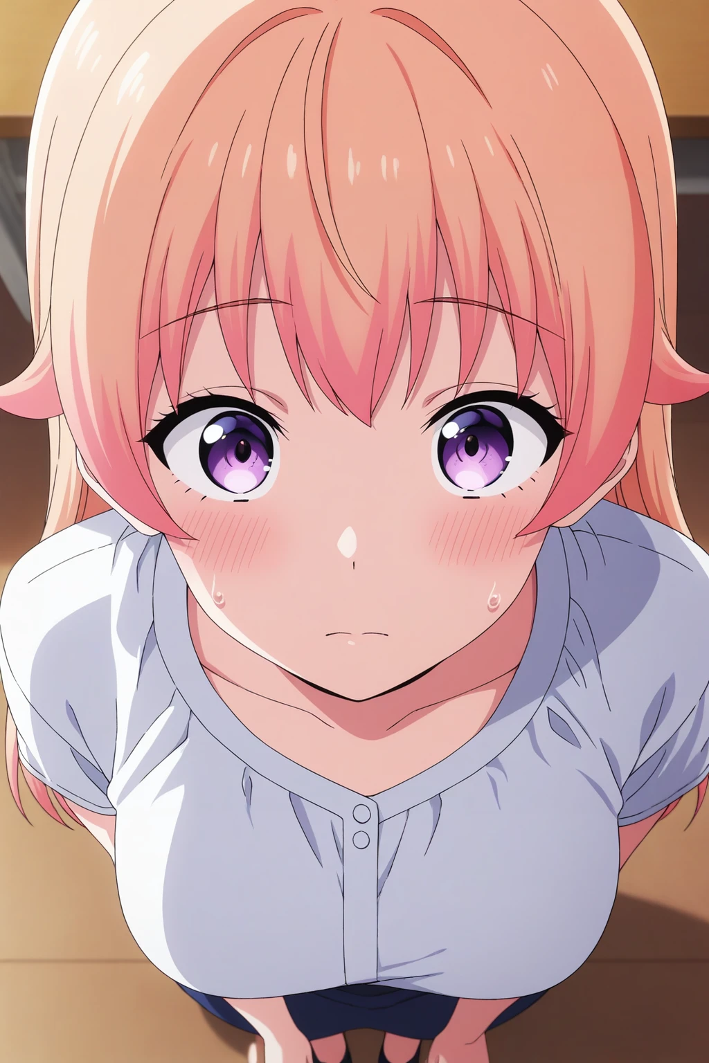 masterpiece, best quality, amazing quality, very aesthetic, absurdres, ultra detailed,
<lora:il_contrast_slider_d1 (ЦÐÐТ ÐÐРТÐÐÐÐ):-0.8>
<lora:Nico Wakatsuki:0.8> nico_wakatsuki, 1girl,
portrait,
view from above, body is visible, medium breasts are visible from under the shirt,,