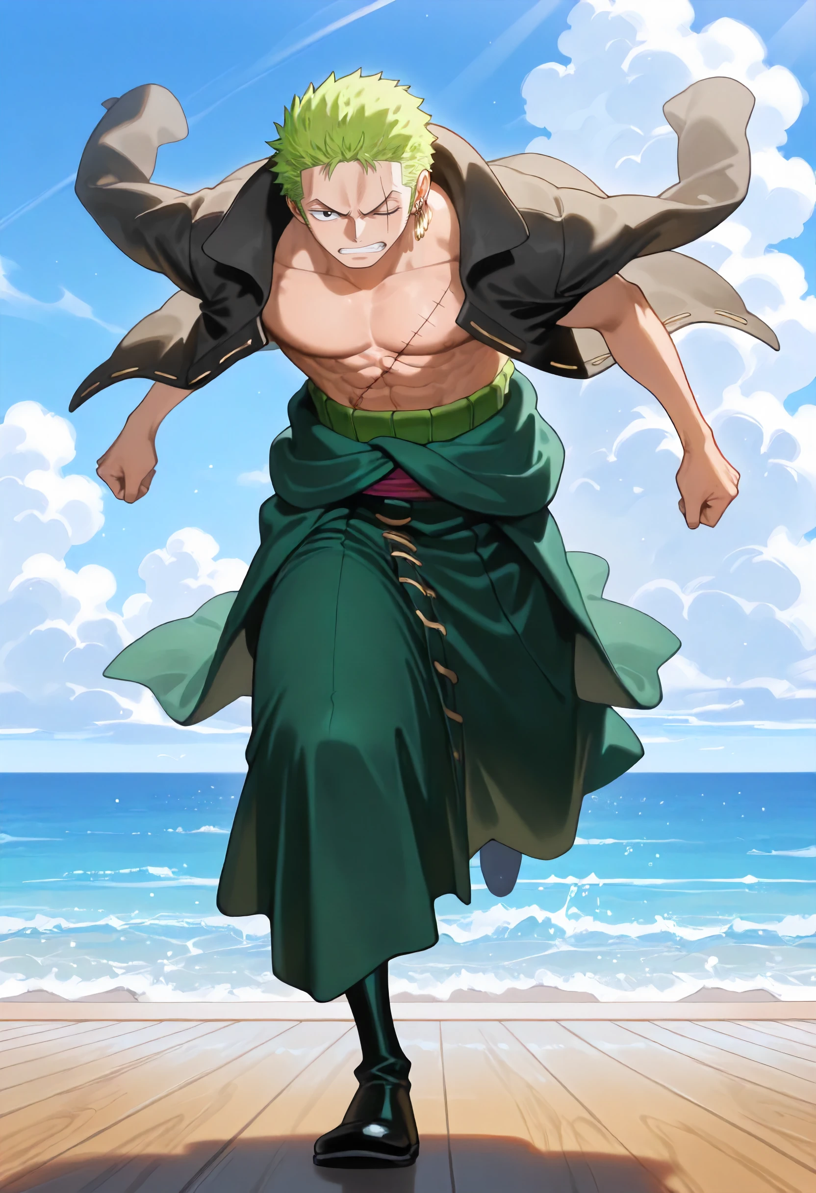 Zoro Ronoa - One Piece - Illustrious V1