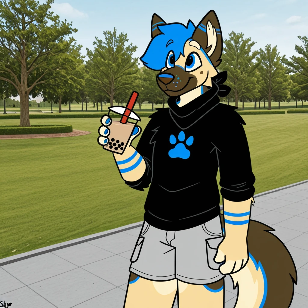 shep goes blep (Fursona) | LoRA [IL] v1.0