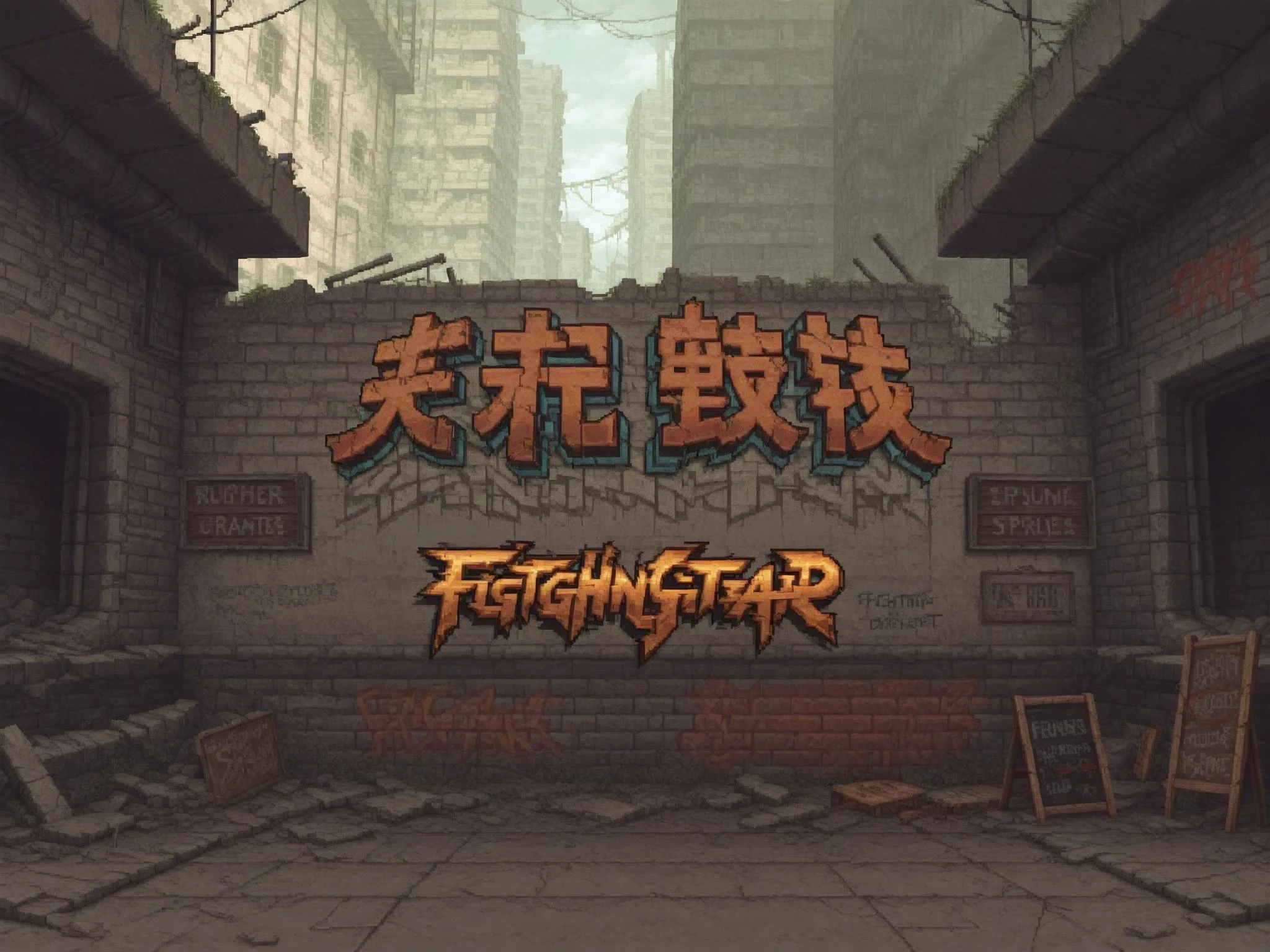 fighting game stages  - Illustrious V1