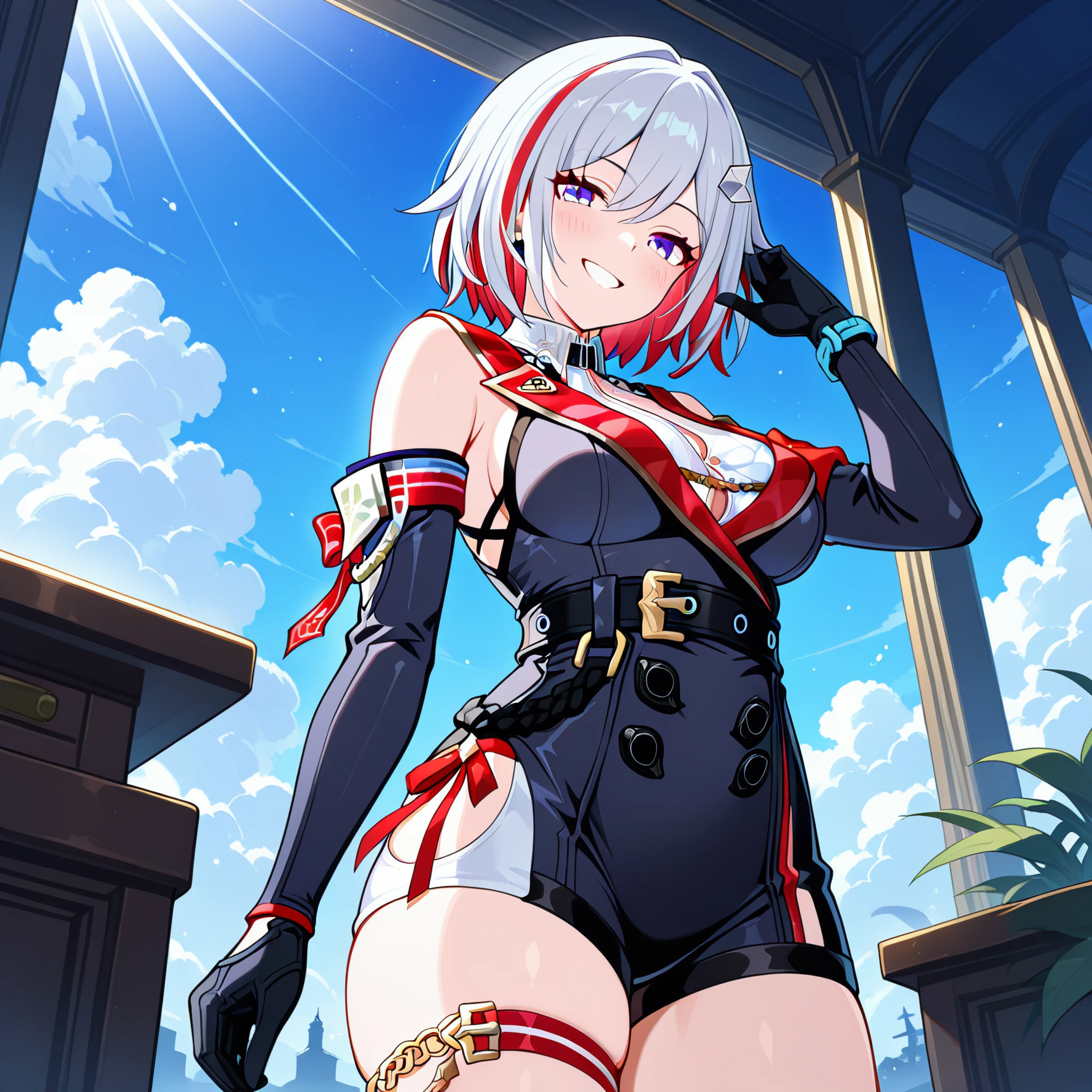 1girl, 18 year old female, Mysterious Heroine X Alter, Fate Grand/Order, anime style, ultra realistic, high detail, sexy pose, sexy, beautiful, exposed skin, slender, skinny, exposed breast, large breast, nipples, exposed nipples, nude, nudity, absurdres, high res, ultrasharp, 8K, UHD, retina, masterpiece, accurate, anatomically correct, perfect anatomy, textured skin, super detail, high details, high quality, award winning, best quality, high res, looking at viewer, detailed eyes, four fingers and one thumb per hand, perfect hands, perfect finger, two arms only, no clothes, revealing, platinum blonde hair, yellow eyes