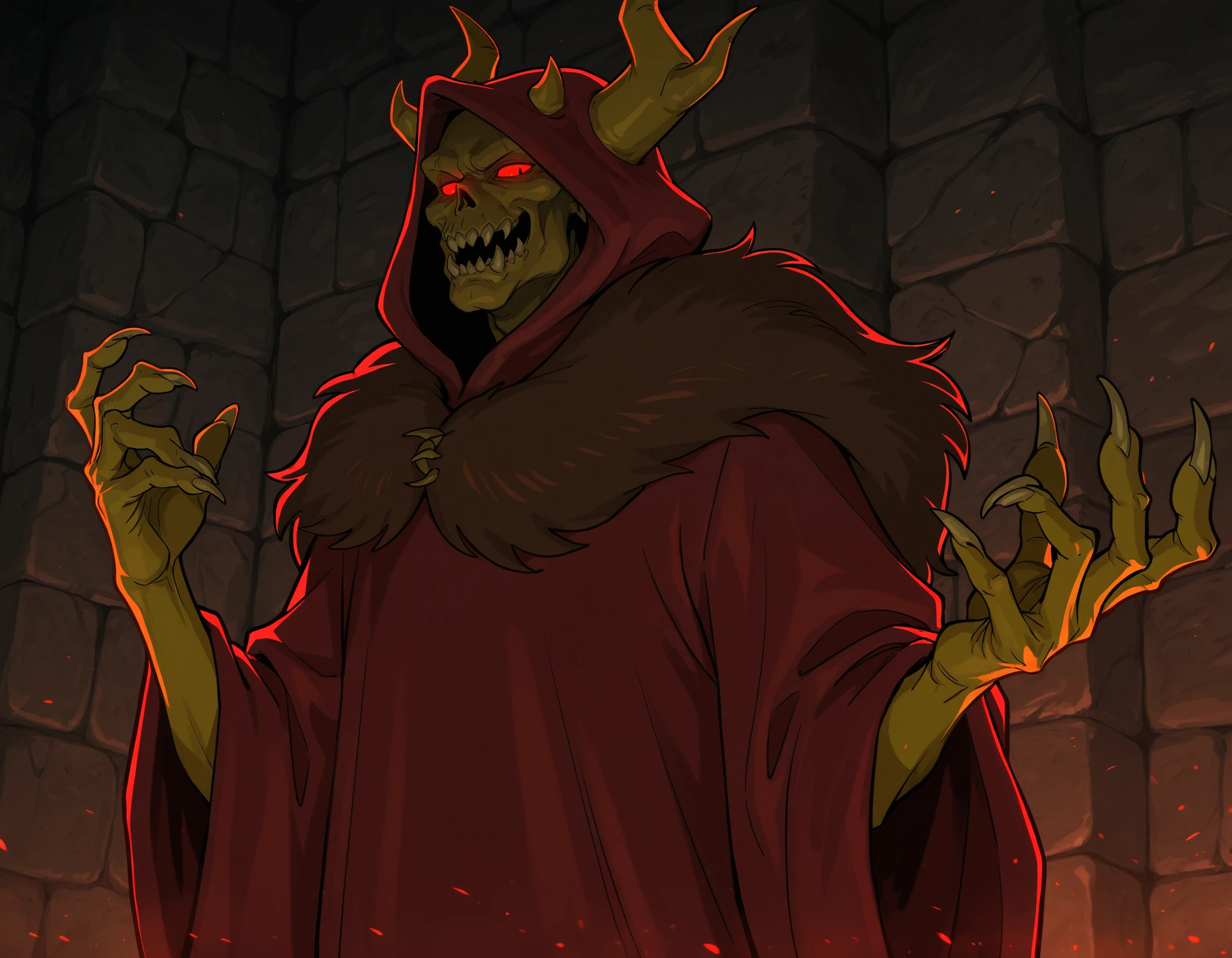 the Horned King - The Black Cauldron ( Illustrious ) V1