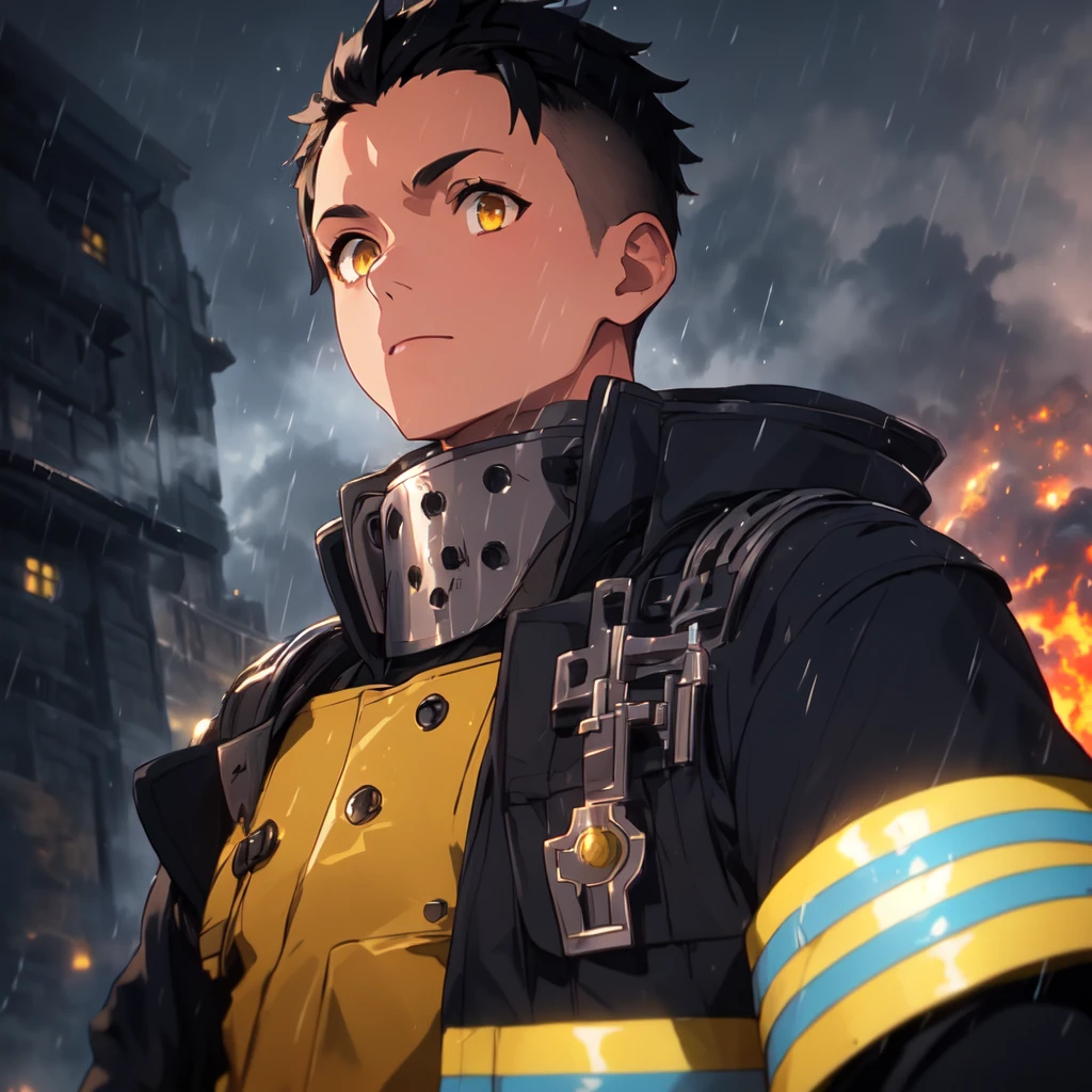 Blue Stripes X Fire Force. LoRA v1.0