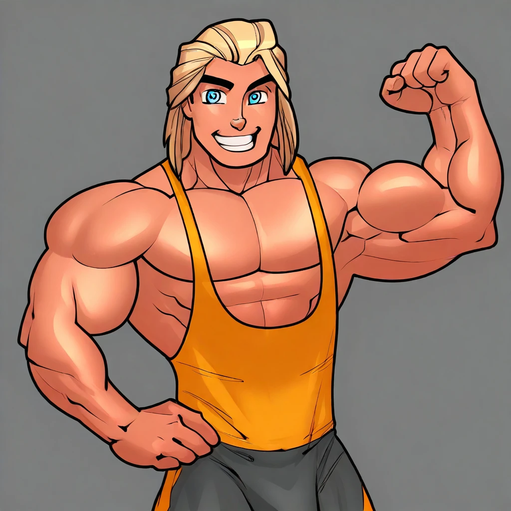 Man with athletic body and black shirt with long hair working as a firefighter