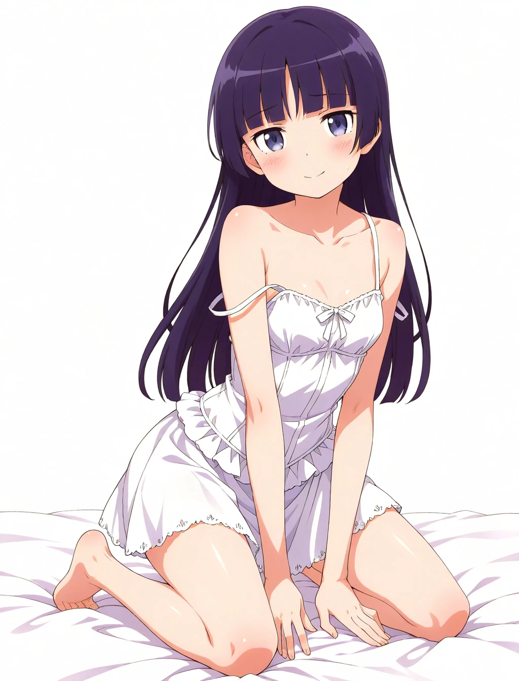 <lora:Gokou_Ruri_XL_illustrious-noob_v1:1> 1girl, gokou ruri, sundress, kneeling,, best quality, masterpiece, high quality, highres, absurdres ,<lora:NoobV065sHyperDmd:1>