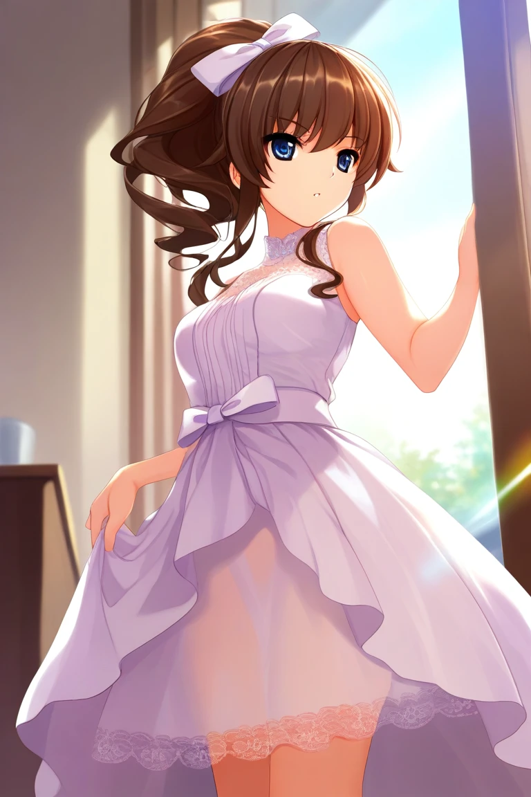 masterpiece, best quality, very detailed, girly,looking at you,full body,single background