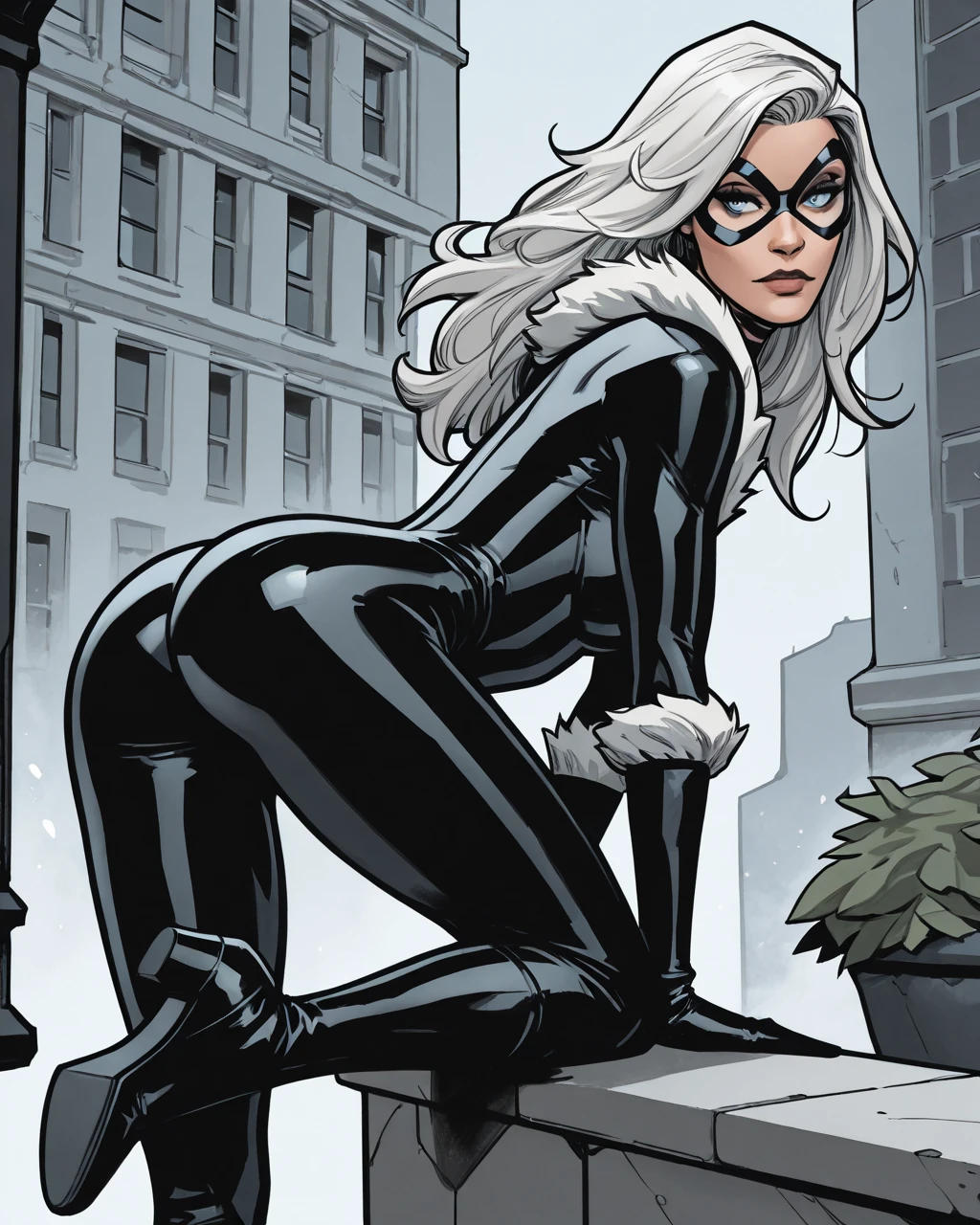 FULL BODY VIEW OF a blonde woman with long hair blowing in the wind in a suit (((Black Widow))), (((Gritando))), (((Sobrancelhas Arqueadas))), (((expression of anger))), (((whole body view))), (((whole body view))), (((corpo inteiro: 1.0))), (((Front view))), (((olhando para frente))), rosto da Margot Robbie, (((correndo))), (((corpo perfeito))), (((rosto perfeito))), (((perfect hands))), (((dedos perfeitos))), (((seios grandes))), (((breasts on display))), Gwen Stacy, Black Widow, personagem de quadrinhos, ((Black Widow)), color digital illustration, (((fundo branco, solid white background: 1.5))), (((DEMARCADO))), (((rosto detalhado))), ((Tom Mapeado)), (((contorno))), (((brilhos))), Commission for High Res, INSPIRADO EM j. Scott Campbell, estilo desenho animado, arte linear, clear lighting, estilo cartoon, arte linear, vetor