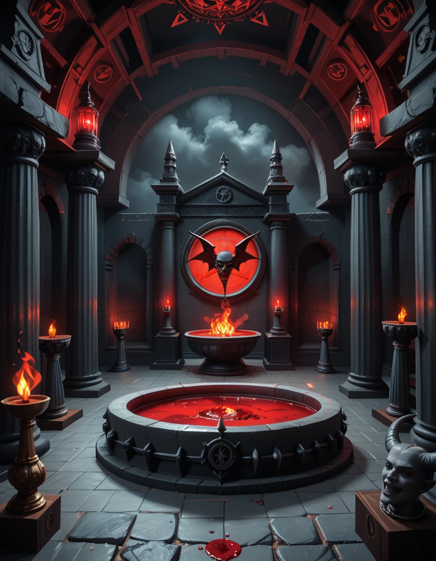 dark satanic temple pony v1.0