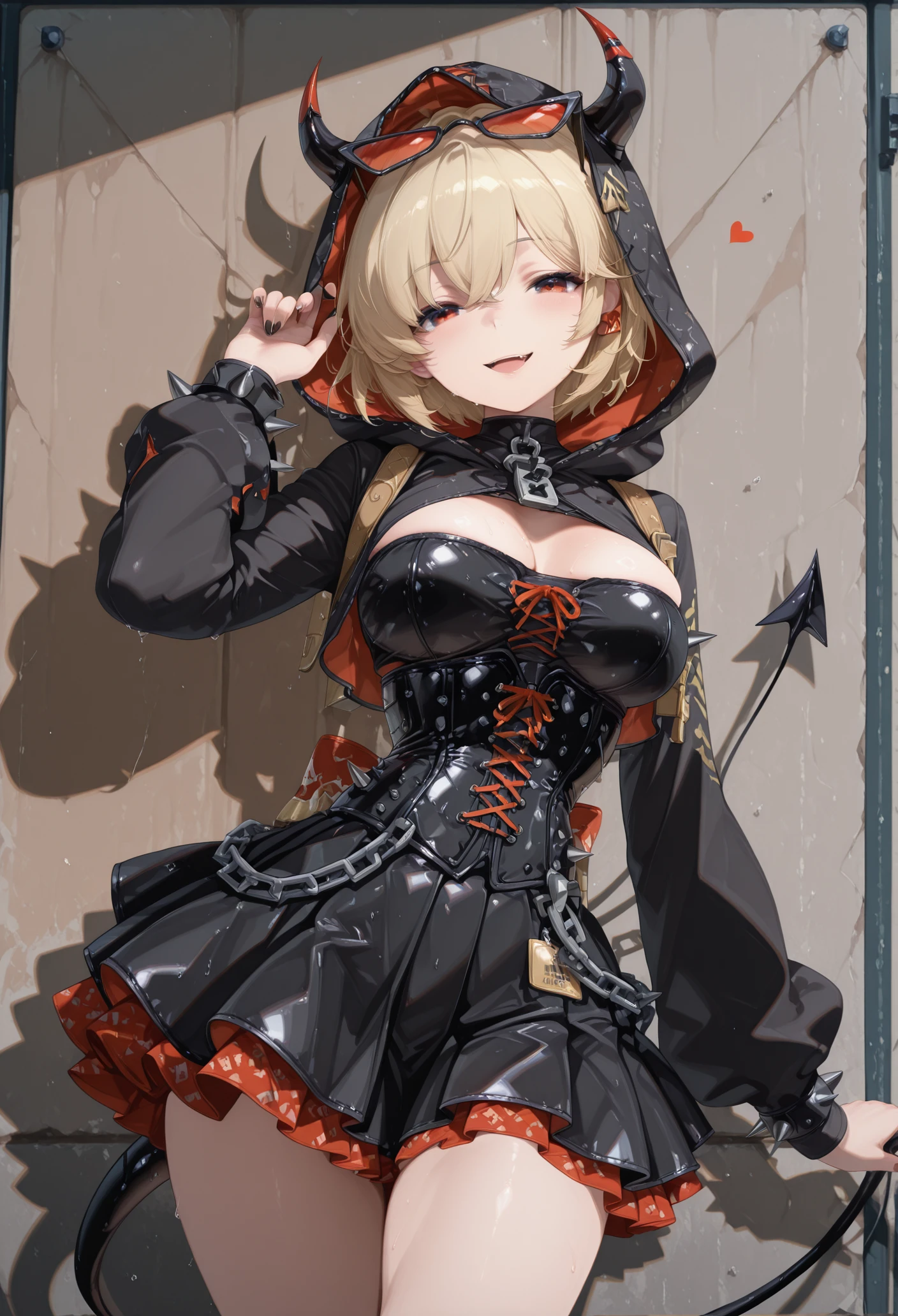 (masterpiece, best quality)
OdinSphereVelvet, 1girl, solo, long hair, looking at viewer, blonde hair, thighhighs, white background, dress, navel, sitting, purple eyes, shoes, (midriff:1.2), striped, hood, black footwear, chain, wariza, striped thighhighs, vertical stripes, crystal, vertical-striped thighhighs, frilled thighhighs <lora:epi_noiseoffset2:1> <lora:add_detail:0.7> <lora:OdinSphereVelvet:0.8>