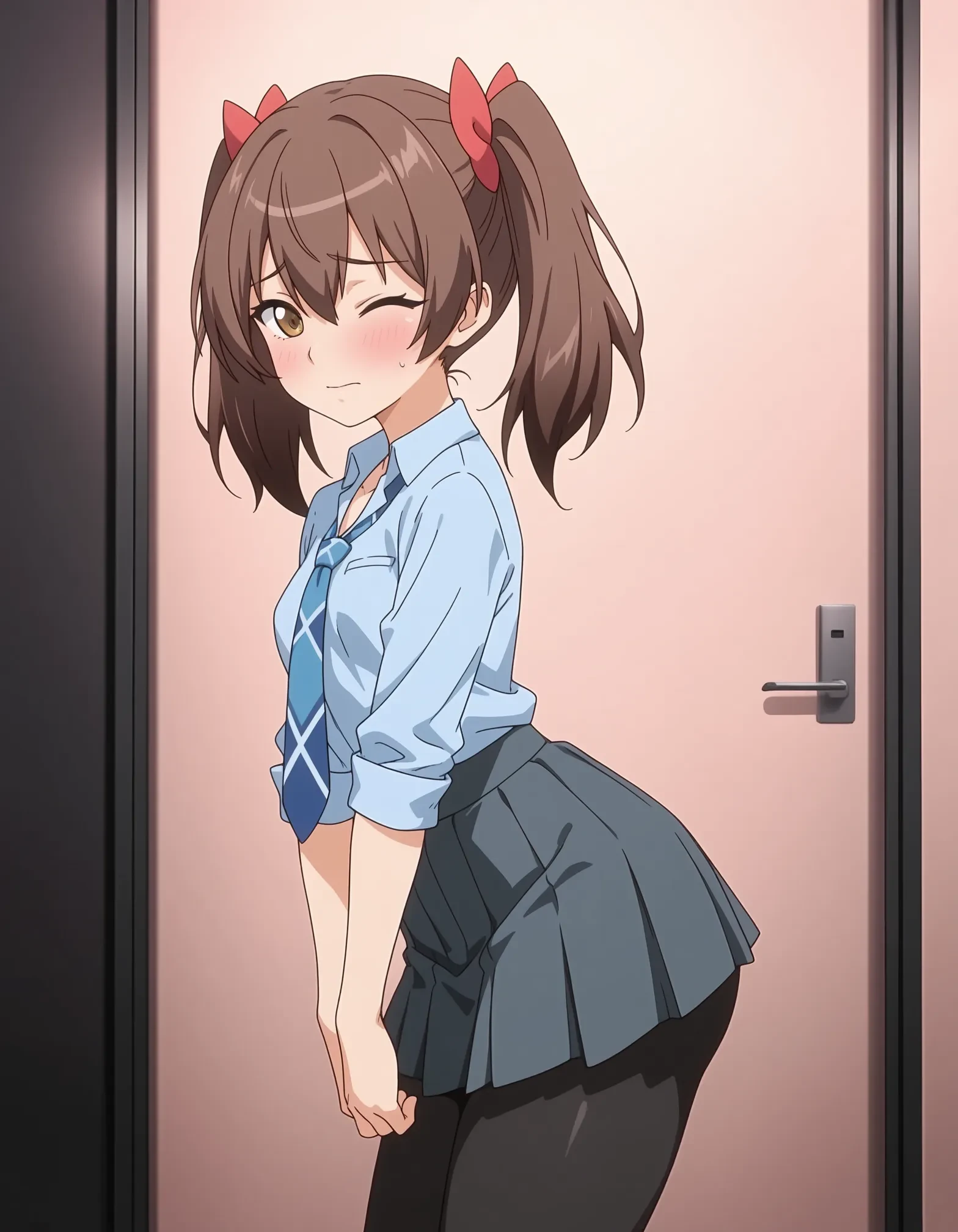 sakura kinomoto (obra maestra), ojos verdes, Short brown hair, piel blanca, Cuerpo hermoso perfecto, sakura kinomoto, minifalda blanca plisada, en postura de espalda, Show off your loot, sakua kinomoto, uniforme, cute booty without thong. (en el salon de clases),Loot Farm, Show off your loot, Falda arriba, buen culo ( en postura de espalda ) backward, gran culo (white pleated LIKE YOUR BOOT, buen culo