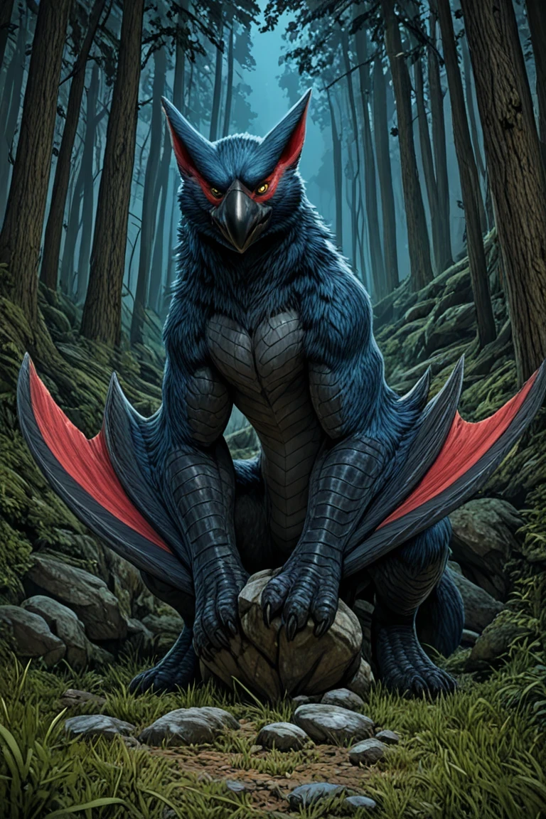Nargacuga (Monster Hunter) Pony/iLLus/Noob V1.0 (NoobAI)