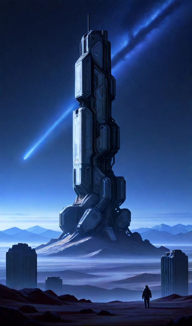 masterpiece, best_quality, very_aesthetic, highres, absurdres, ultra detailed,
<lora:negXL:0.5>
cityscape, skyscraper,
mountainous horizon, star \(sky\), starry sky, night, science fiction, 32k uhd, from science fiction movie,
<lora:Starfield_IL_MIX:1> ,starfieldart,science fiction,realistic, concept art