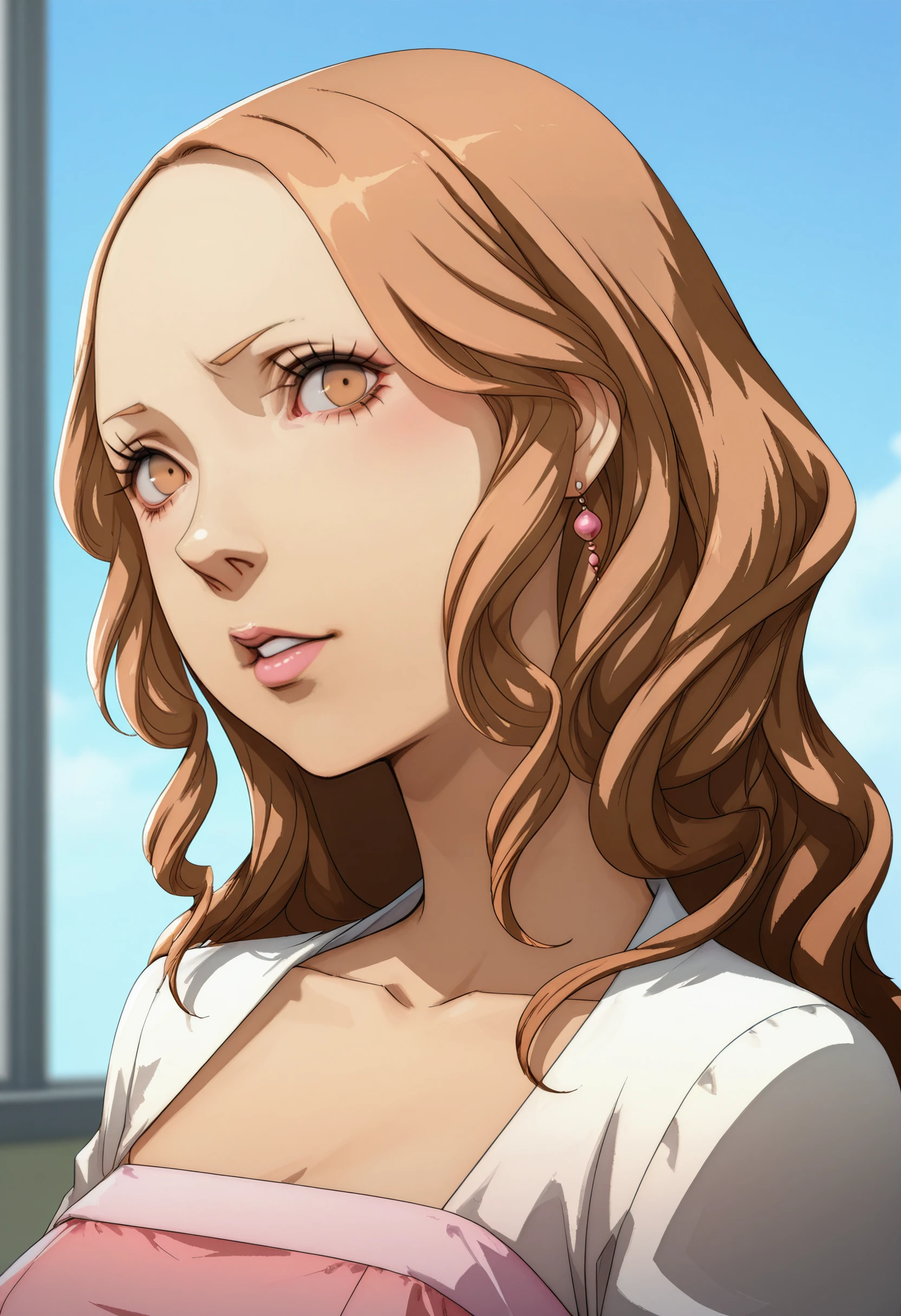 masterpiece, very aesthetic, best quality, absurdres, newest, solo,
<lora:ILP4AiEbihara:1>
persona4aiebihara, 1girl, brown hair, long hair, brown eyes, looking at viewer, portrait