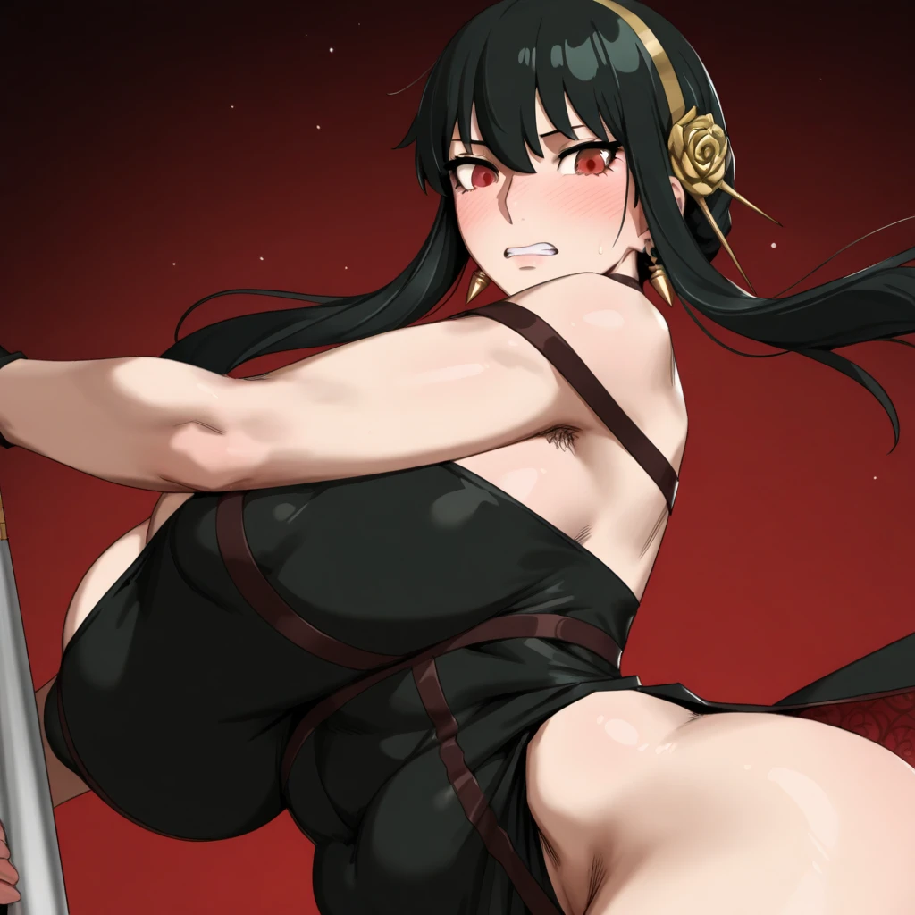 masterpiece,Highest quality,Super quality,Detailed nipples,Pussy,Completely naked,Anime magazine pinup,Strong character,cool,smile,sword,Bright silver hair,A warrior worth a thousand men,Zhao Yunzilong,Eyes closed,Long Straight Hair