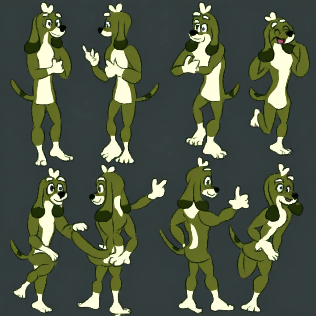 Oscar Basset | Bluey OC | Illustrious V1