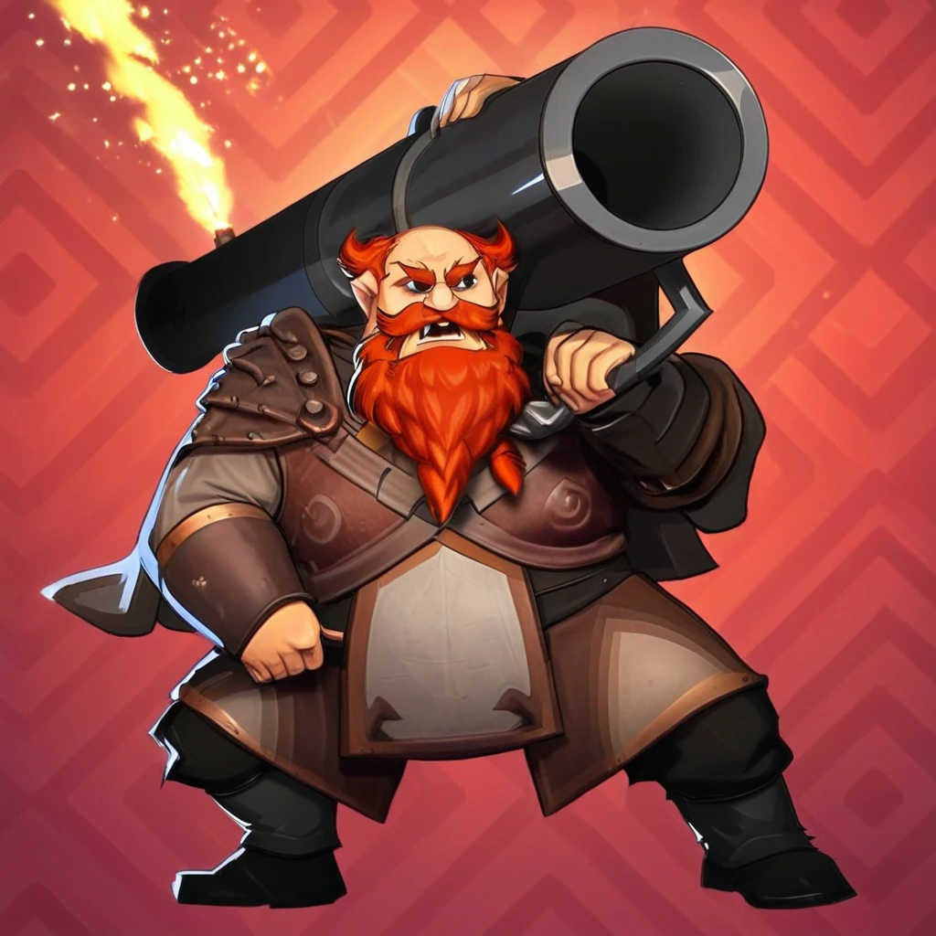 Portly Cannoneer - SDXL V1