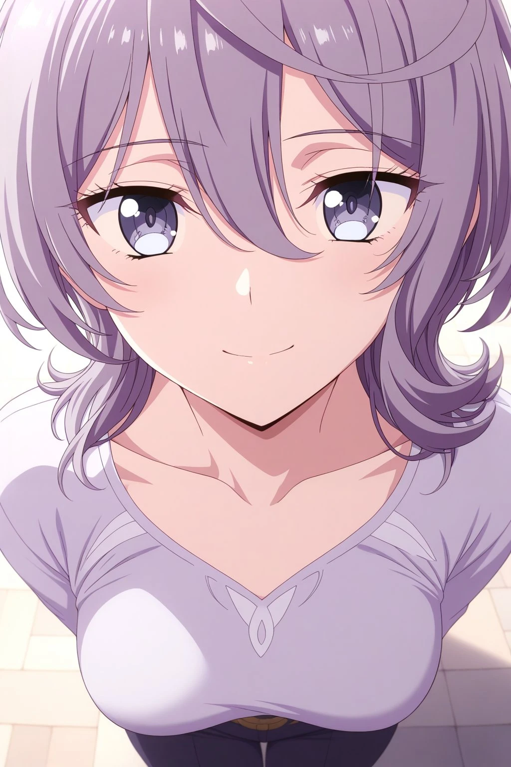 masterpiece, best quality, amazing quality, very aesthetic, absurdres, ultra detailed,
<lora:il_contrast_slider_d1 (ЦВЕТ КАРТИНКИ):-0.8>
<lora:Philia Adenauer:0.8> philia_adenauer, 1girl,
portrait, smile,
view from above, body is visible, medium breasts are visible from under the shirt,,
