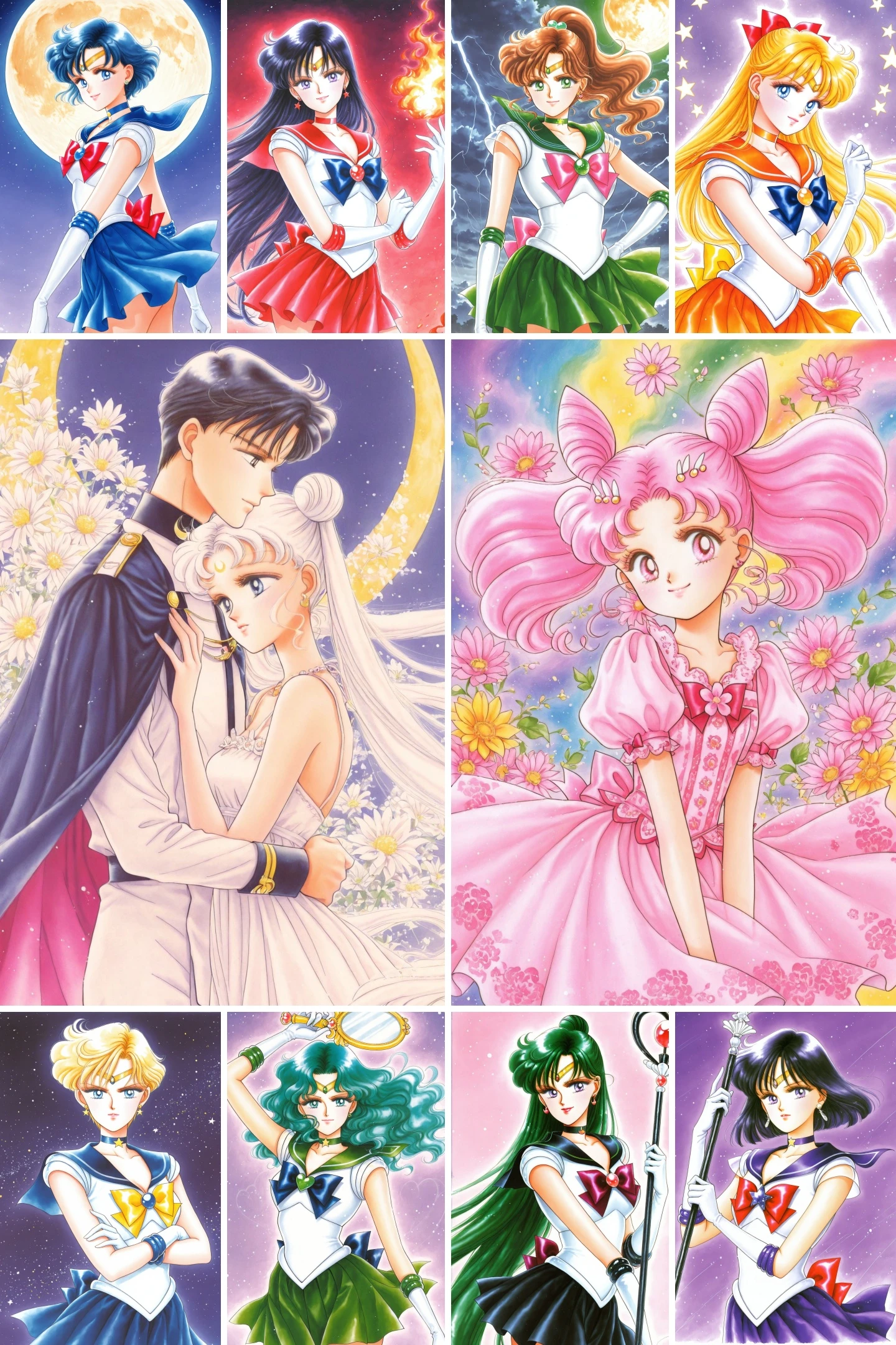 [illustrious XL] Takeuchi Naoko/武内直子 《Sailor Moon》/《美少女战士》/《美少女戦士セーラームーン》- Artist Style illustrious XL_v1.0
