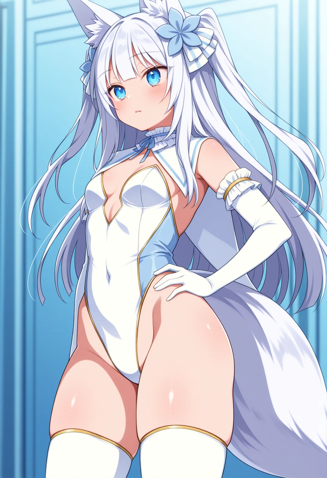 1girl,
BREAK (Dark blue school uniform:1.2)
BREAK wide hips,narrow waist, standing, smile, BREAK (masterpiece:1.2), best quality, high resolution, unity 8k wallpaper, (illustration:0.8), (beautiful detailed eyes:1.6), extremely detailed face, perfect lighting, extremely detailed CG, (perfect hands, perfect anatomy),