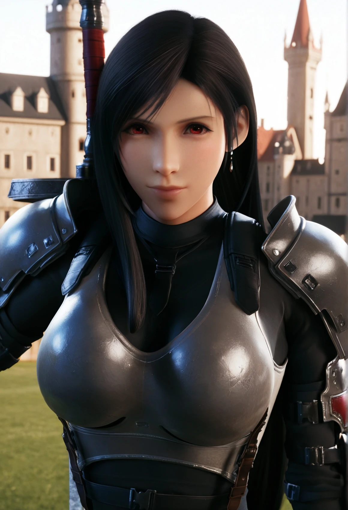Tifa Lockhart - 3D style - For BlenderXL Illustrious v1.0