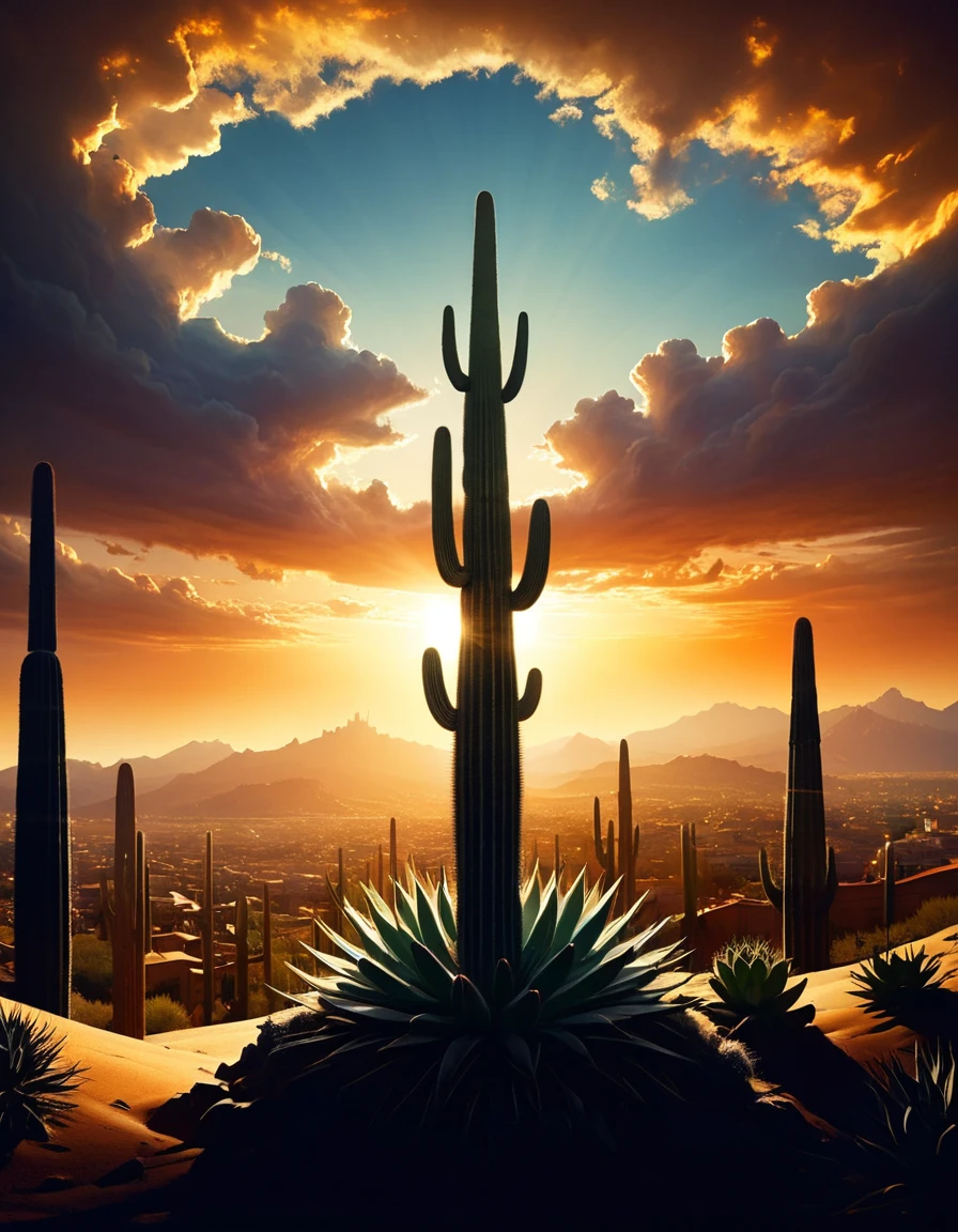 (designed by Frank Xavier Leyendecker:1.1) , illustration art, majestic, Roma (ral-drkatmsphr:1.2) , Wretched, made from Cactus spines, Sun in the sky, Flustered, Best quality, most beautiful artwork in the world, <lora:ral-drkatmsphr-sdxl:1>, dynamic dramatic beautiful full taking, dynamic dramatic atmosphere, magical atmosphere, perfect symmetry, epic atmosphere