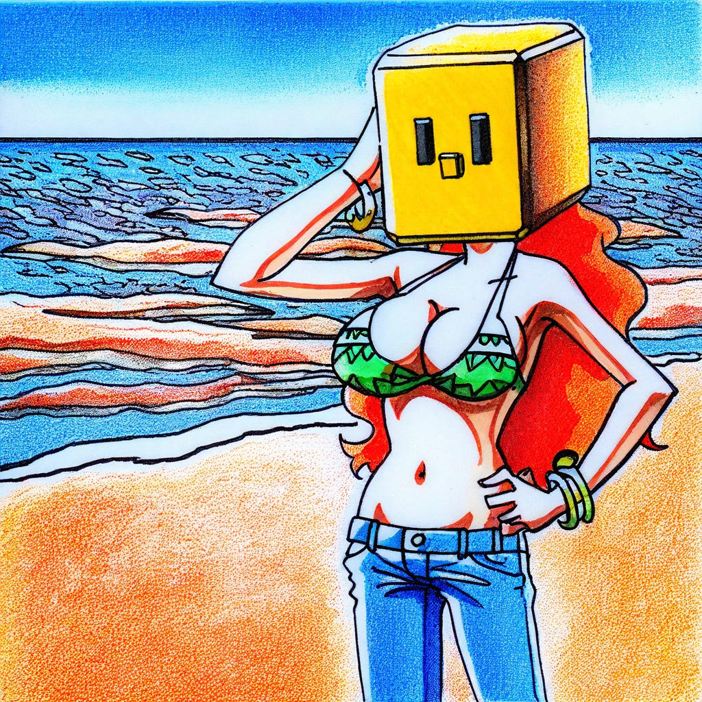 CONCEPT - Gold Block + Coin Block Head Illustrious V1