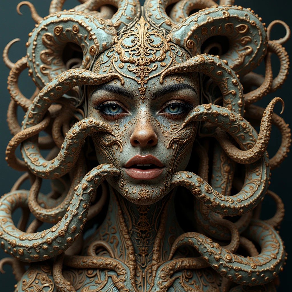 A wedge-shaped alien face, engulfed in tentacles.
mdsaCE_style