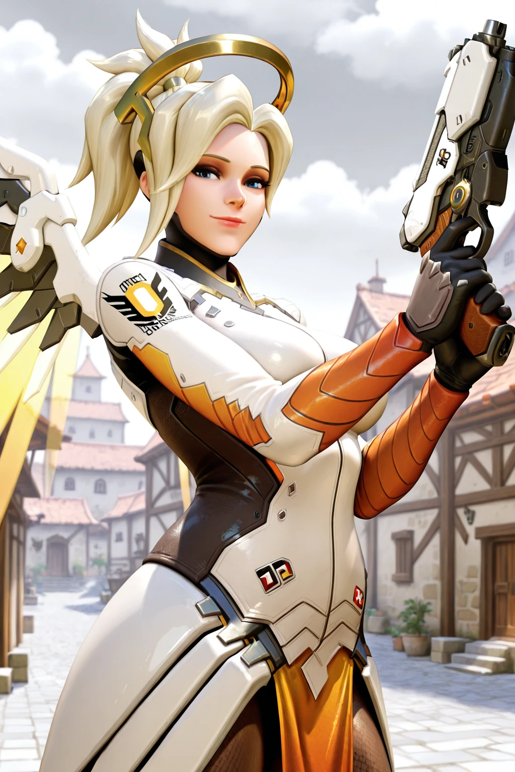 Mercy (Angela Ziegler) - Overwatch (4 outfits) v2.0 (rework)
