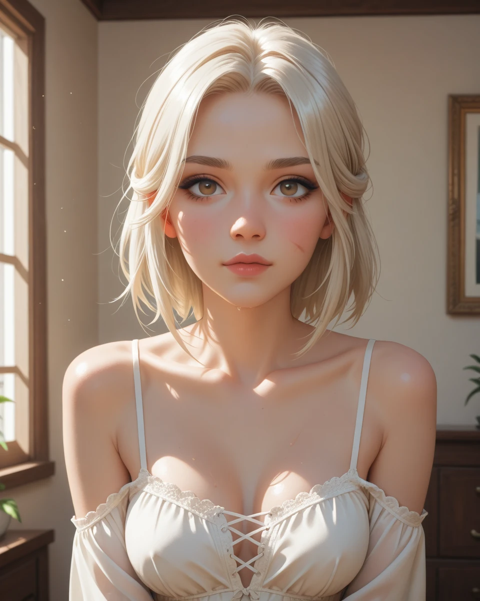 extra short hair,cheerleader,Pale Light,,front,