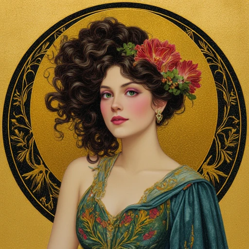 ArsMJStyle, Art Nouveau, Portrait