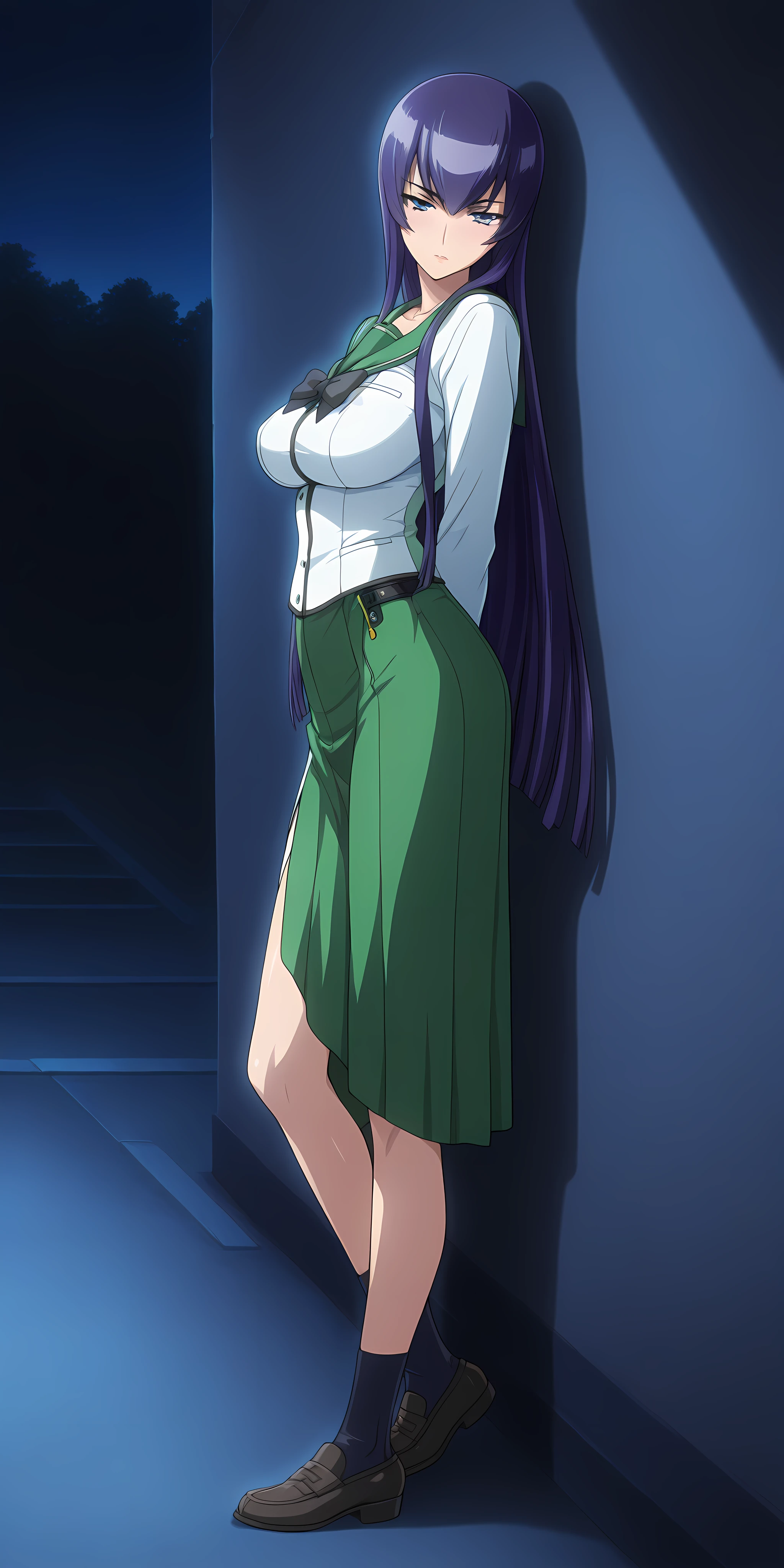 Busujima Saeko / 毒島 冴子 - 学園黙示録 HIGHSCHOOL OF THE DEAD - IllustriousXL v1.0 - IllustriousXL