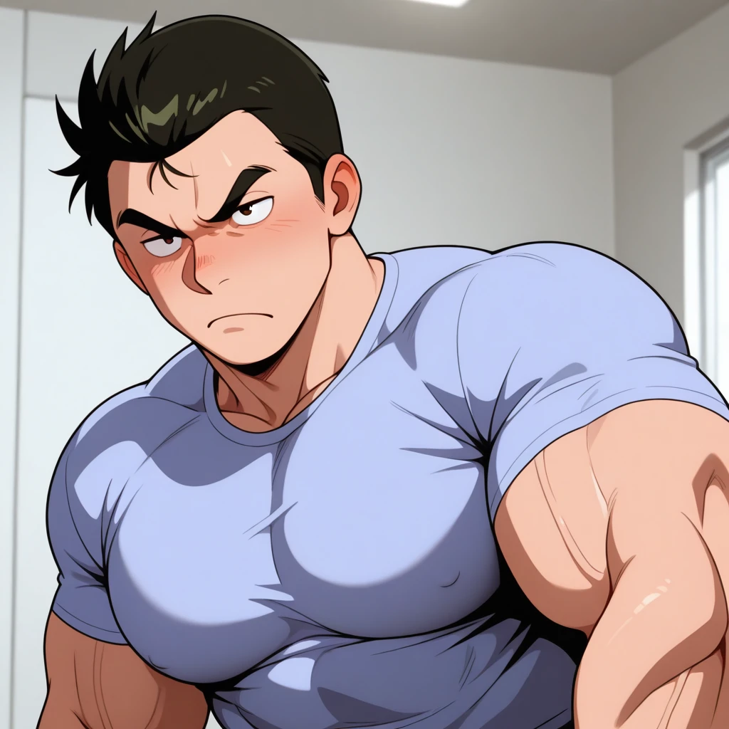 Danny Fenton and Tucker Foaley in a locker room sitting on a wooden bench and listening to hypnotic MP.3 players playing subliminals through earbuds in their ears and turning them into stereotypical football jocks just like Dash Baxter. Black hair turning blonde. hyper muscles. Big biceps. Big triceps. Big traps. big lats. big deltoids. Big meaty pecs. Swollen crotch bulge. Tenting crotch. Open mouth. Blank stare. IQ drain. Dumber and dumber. big dumb jock. Jock assimilation. Hypnosis. Hypnotic trance. Brainwashing. Brainwashed. Hypnotized. Entranced. Jock assimilation. Jock conversion. Meathead. Musclehead. Brute. Bro. "I hear ... I obey.... I am where I belong.... I am in a locker room.... Jocks belong in a locker room... Yes, ... I ... am a jock.... Just a dumb ... muscular jock.... Bigger and bigger.... Dumber and dumber.... Jocks don't think.... Jocks follow the play.... Jocks obey.... I obey... I am a jock.... I obey... I am a jock.... I obey.... Just ... a dumb ... jock ... like Dash.... Must ... give ... wedgies! Nerds ... deserve to be bullied...." Football uniform. Jockstrap. 